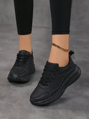 Women's Casual Lightweight Lace-Up Running Shoes