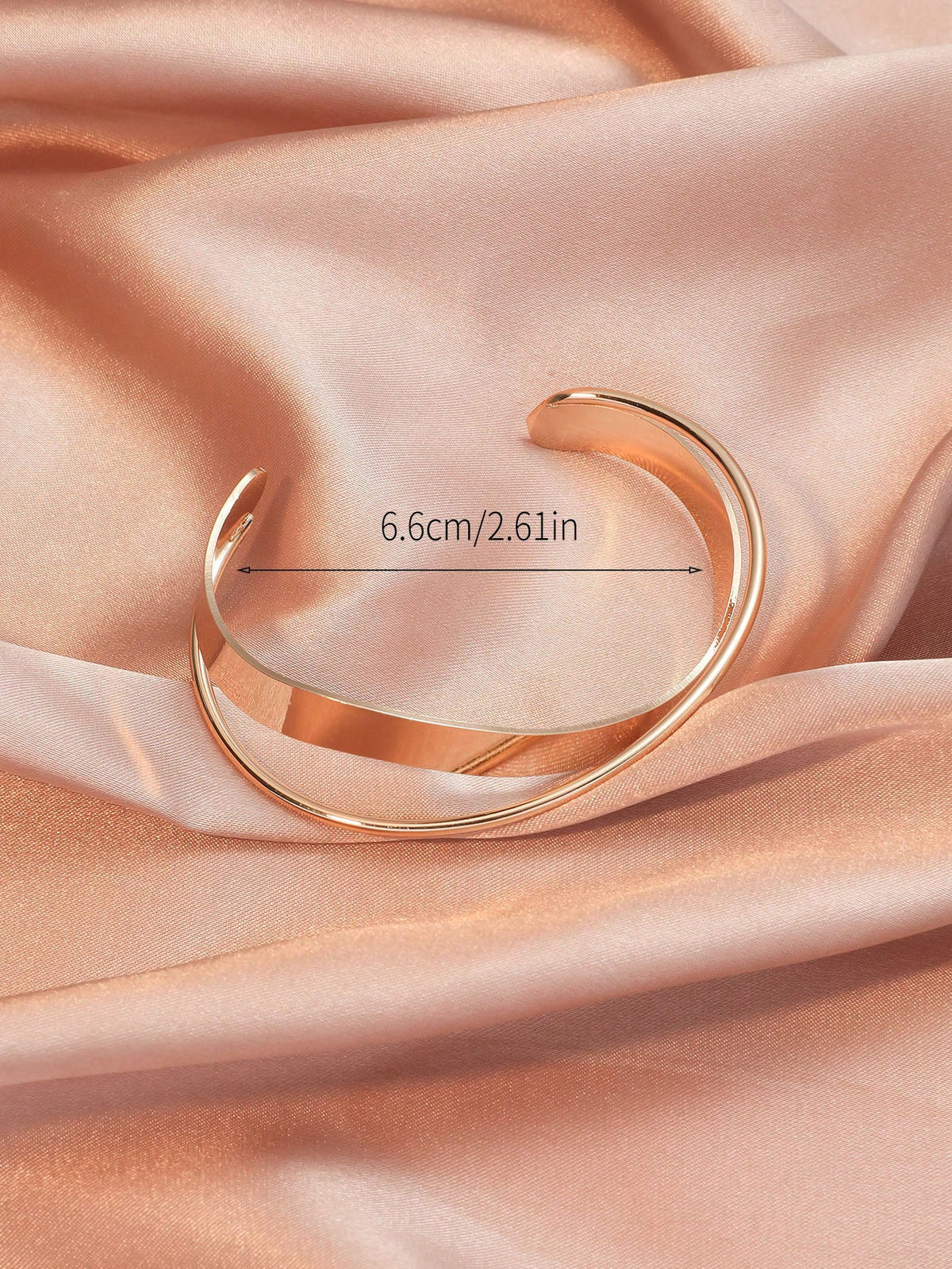 Women's Bohemian Flat Open Cuff Bangle Bracelet