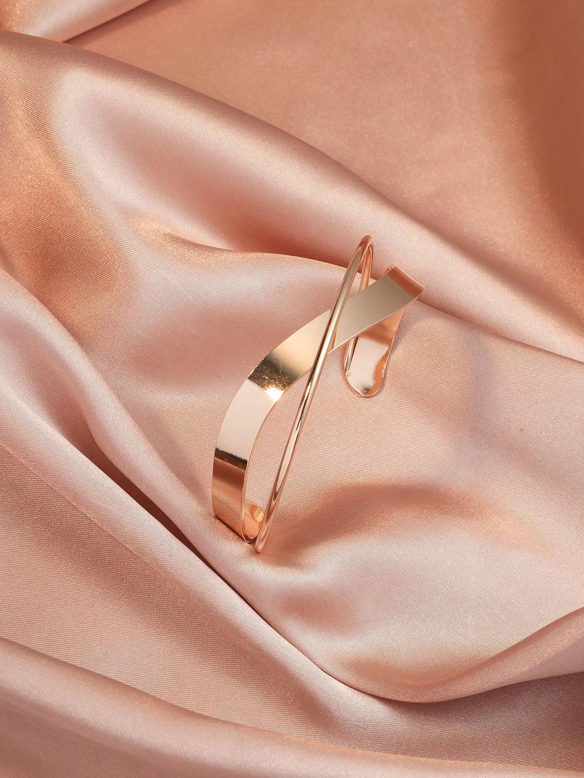 Women's Bohemian Flat Open Cuff Bangle Bracelet