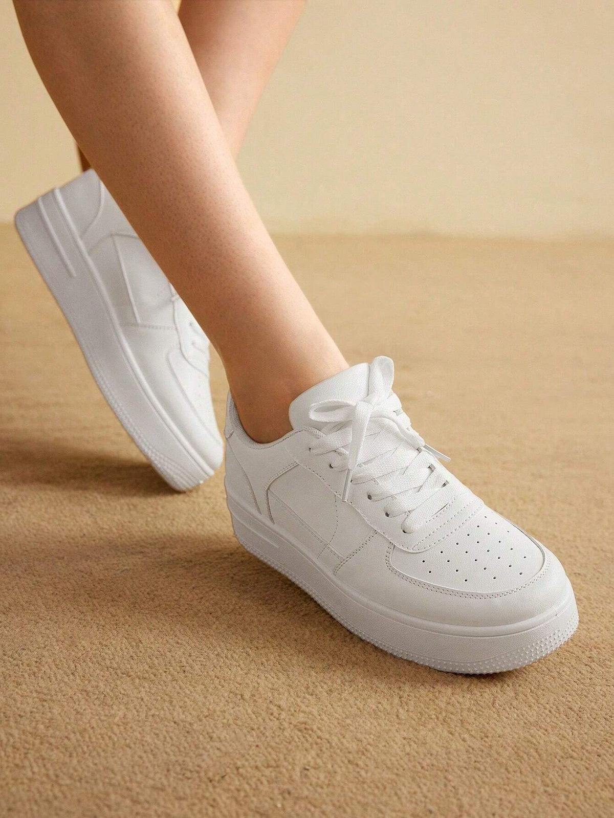 Women's Casual Thick Soled Platform Sports Sneaker Shoes