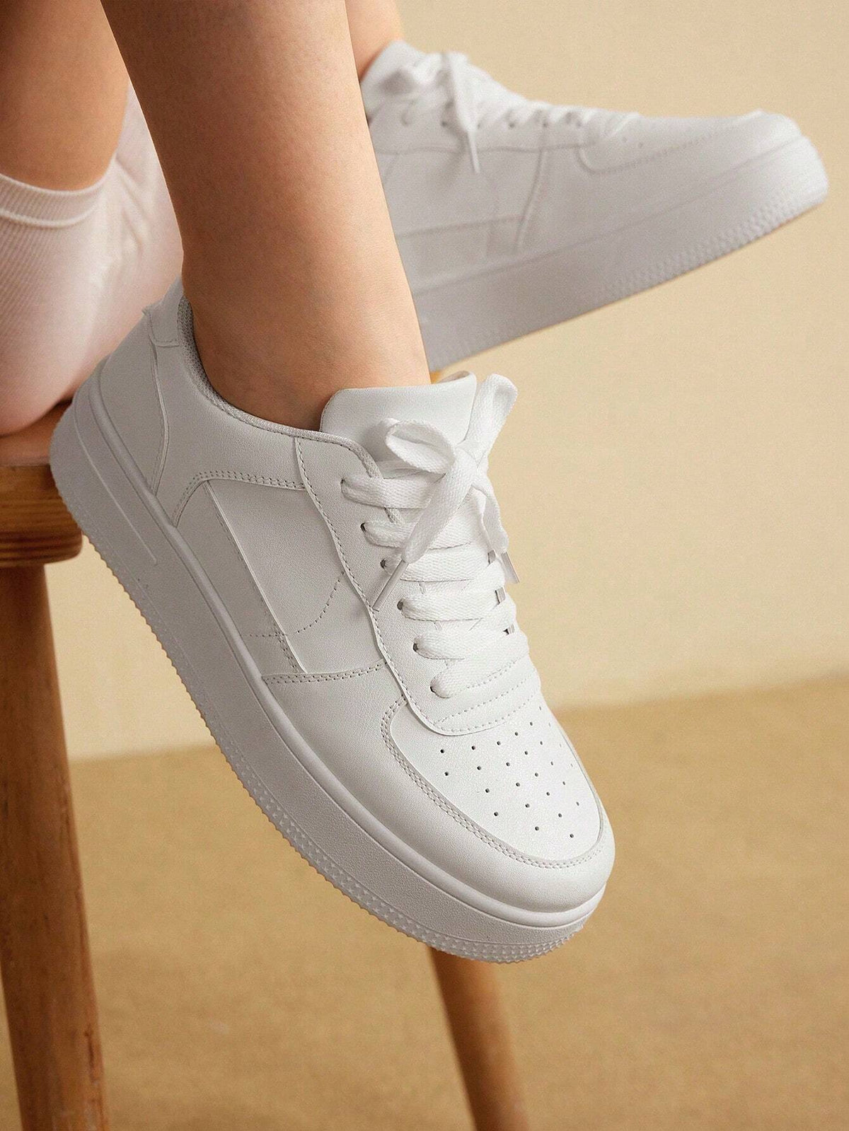 Women's Casual Thick Soled Platform Sports Sneaker Shoes