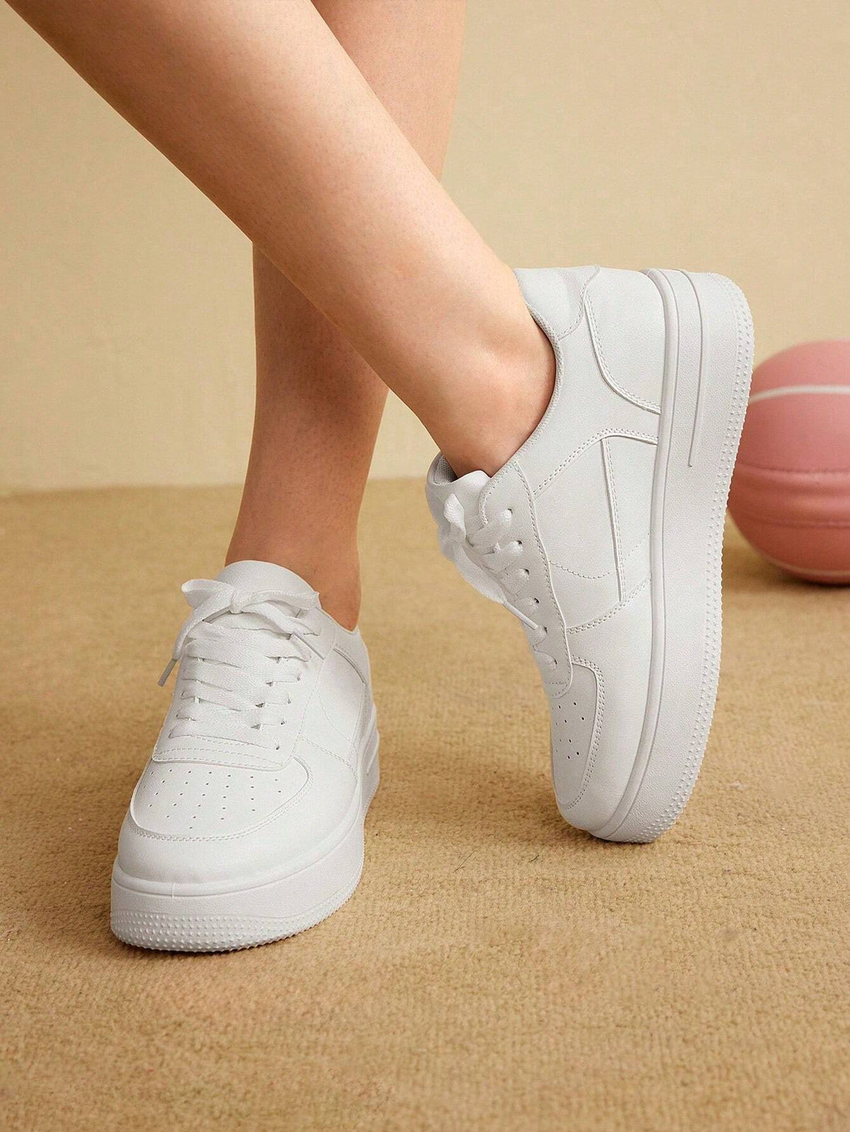 Women's Casual Thick Soled Platform Sports Sneaker Shoes