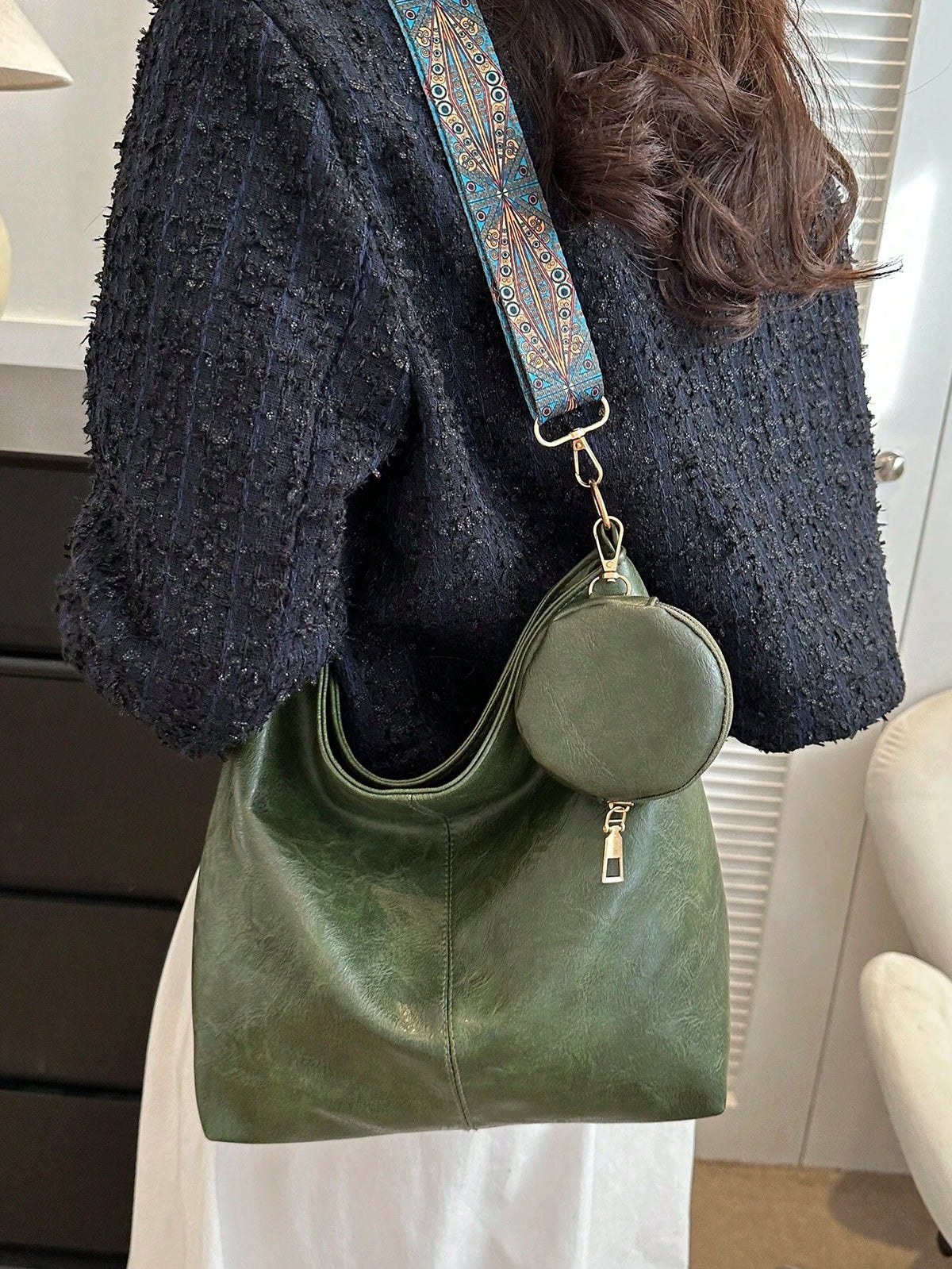 Women's Bucket Shoulder Bag