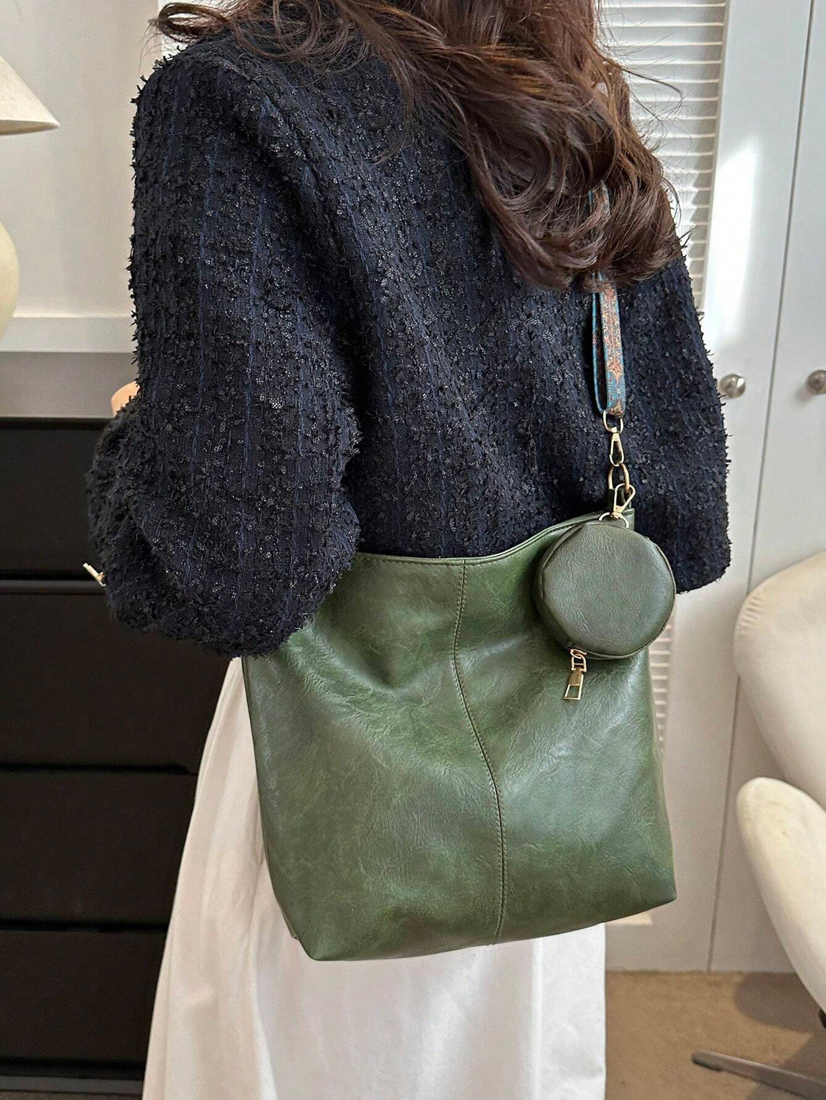 Women's Bucket Shoulder Bag