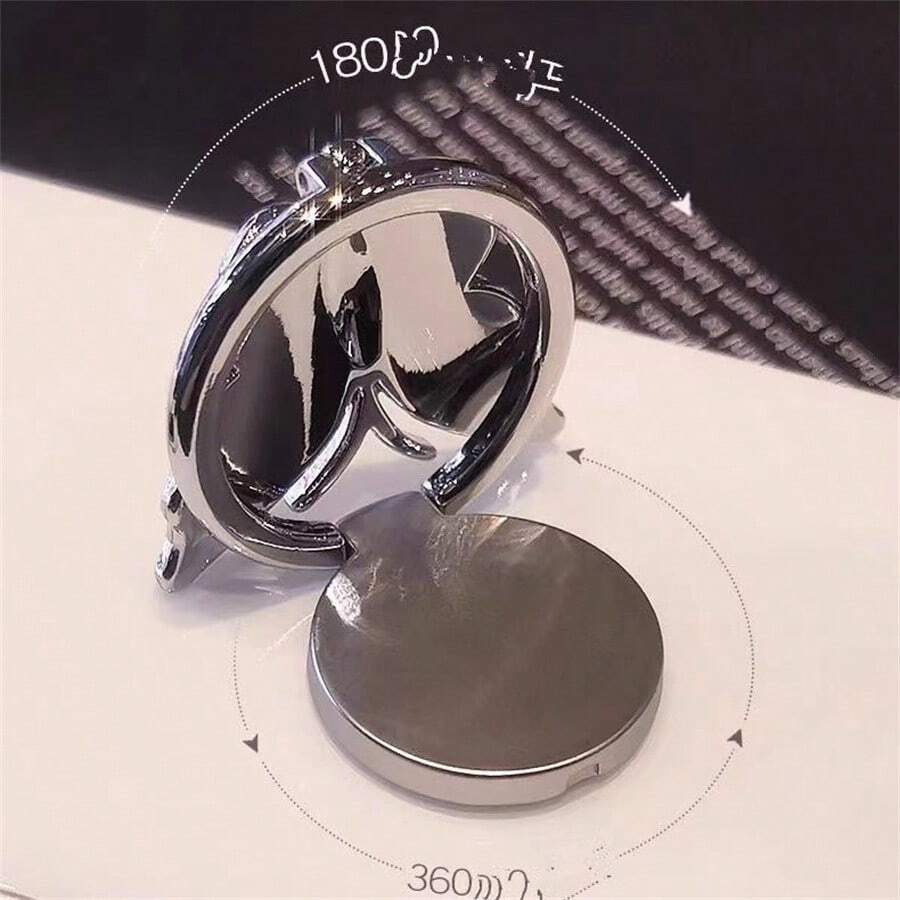 Rhinestone Butterfly 360° Rotating Phone Ring Grip Stand