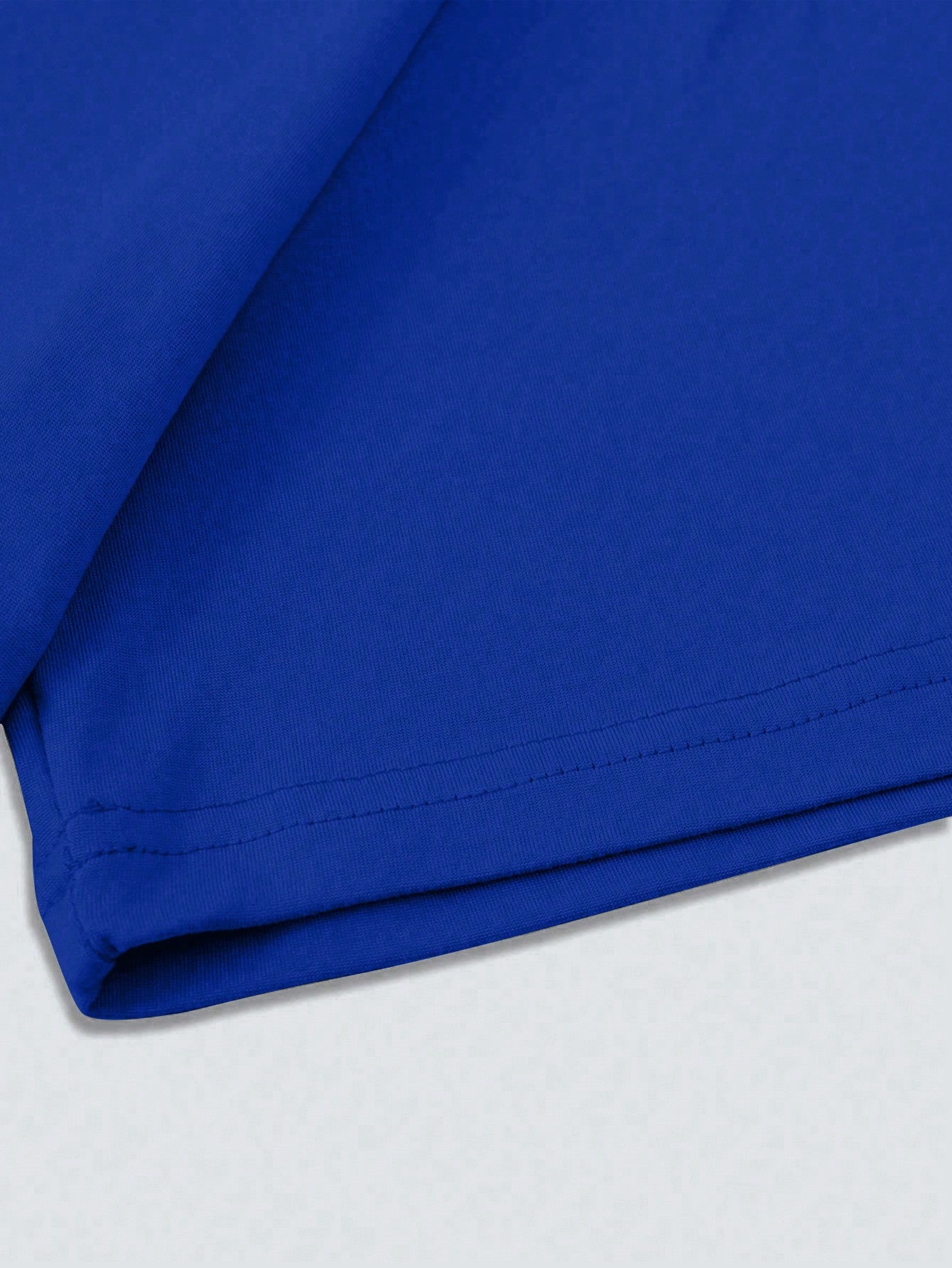 Men's Casual Letter Print Round Neck Short Sleeve T-Shirt