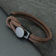 Men's Casual 4mm Cord Rope Bracelet