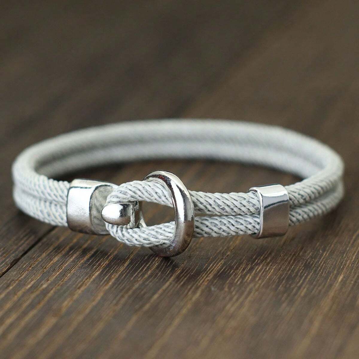 Men's Nautical Double Layer Rope Bracelet