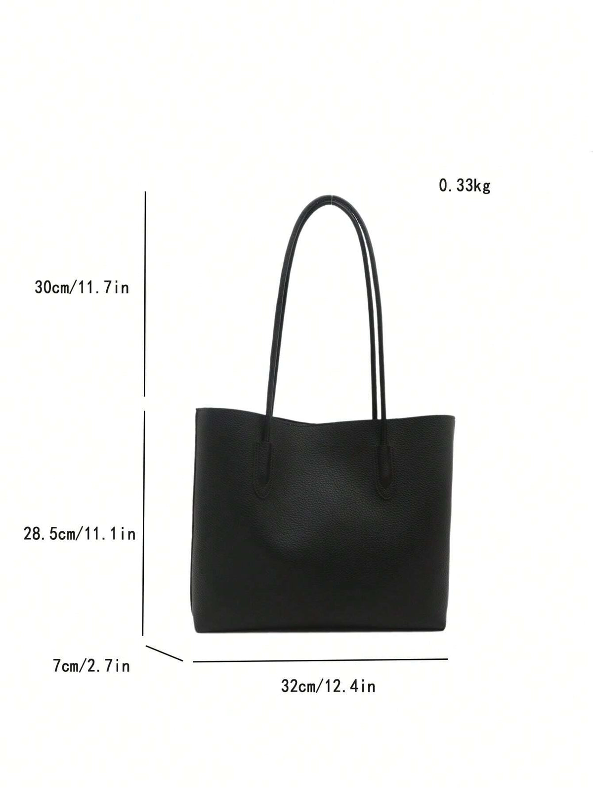 Women's Elegant Crocodile Pattern Double Handle Handbag