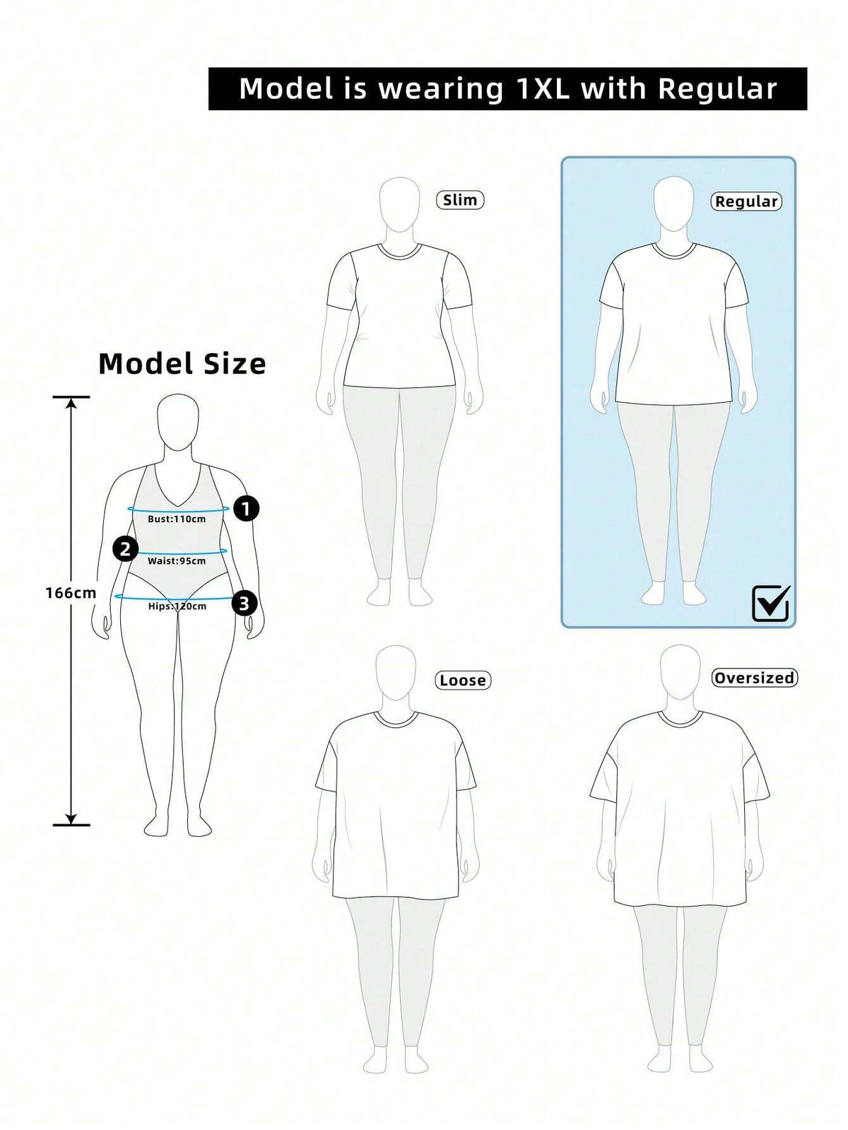 Women's Plus Size Casual Plain V-Neck Short Sleeve T-Shirt