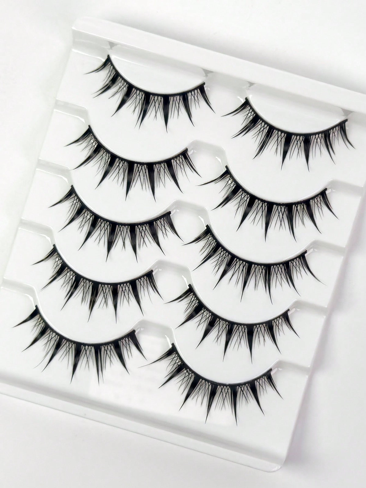 Women's Spiky Manga Japanese Anime False Eyelash Set