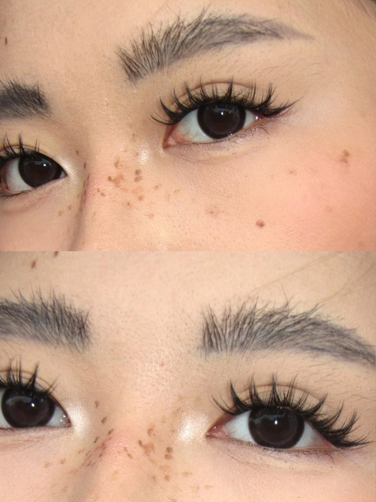 Women's Natural Soft Segmented False Eyelash Clusters Set