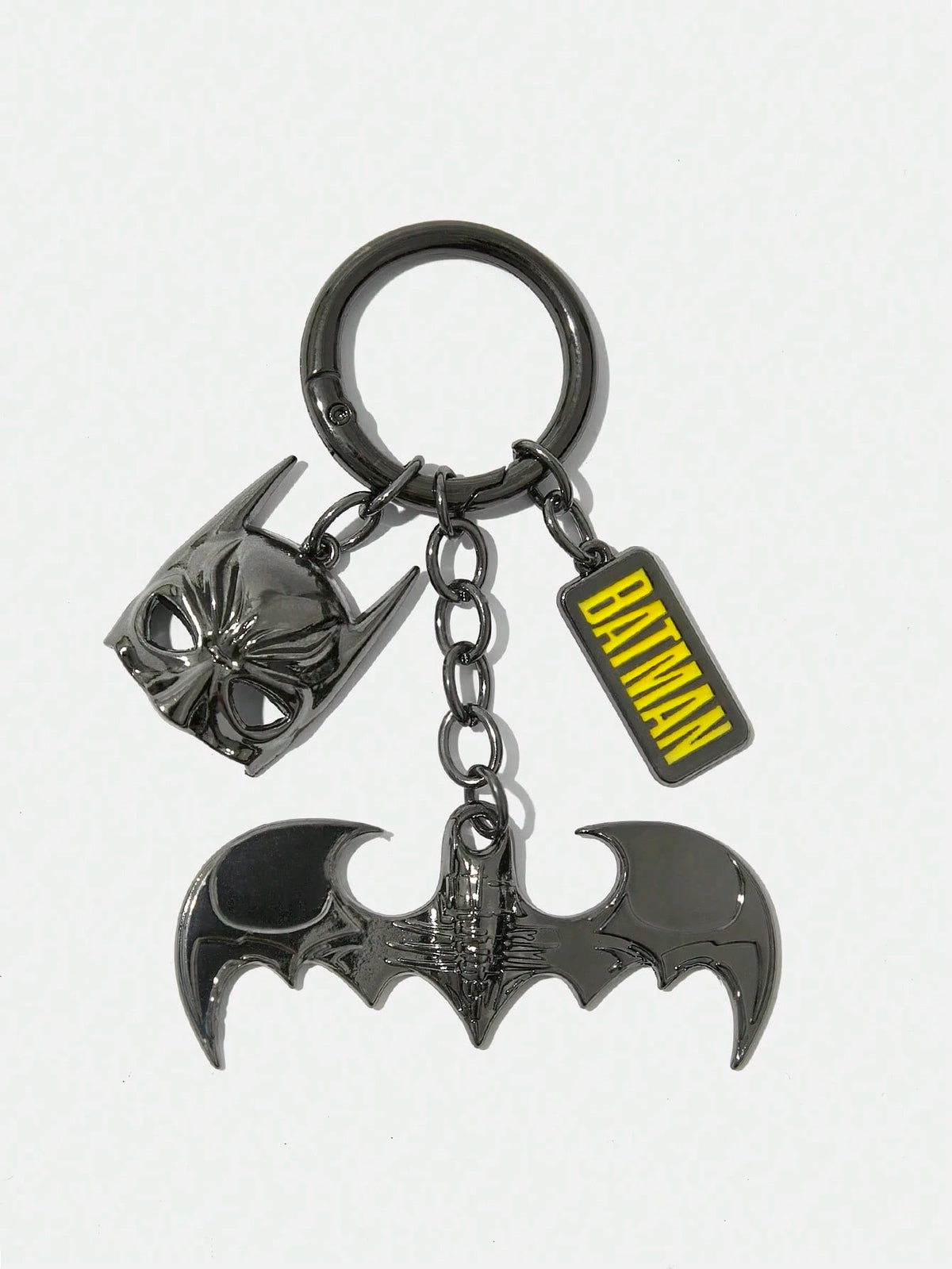 Batman Hero Mask & Bat Character Chain Keychain Bag Pendant