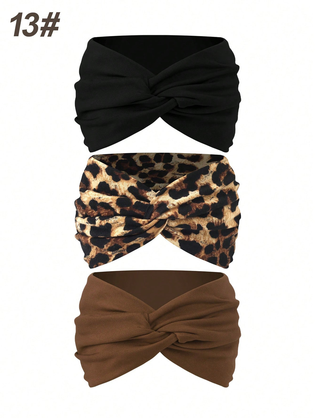 Women's Bohemian Wide Cross Headband Set
