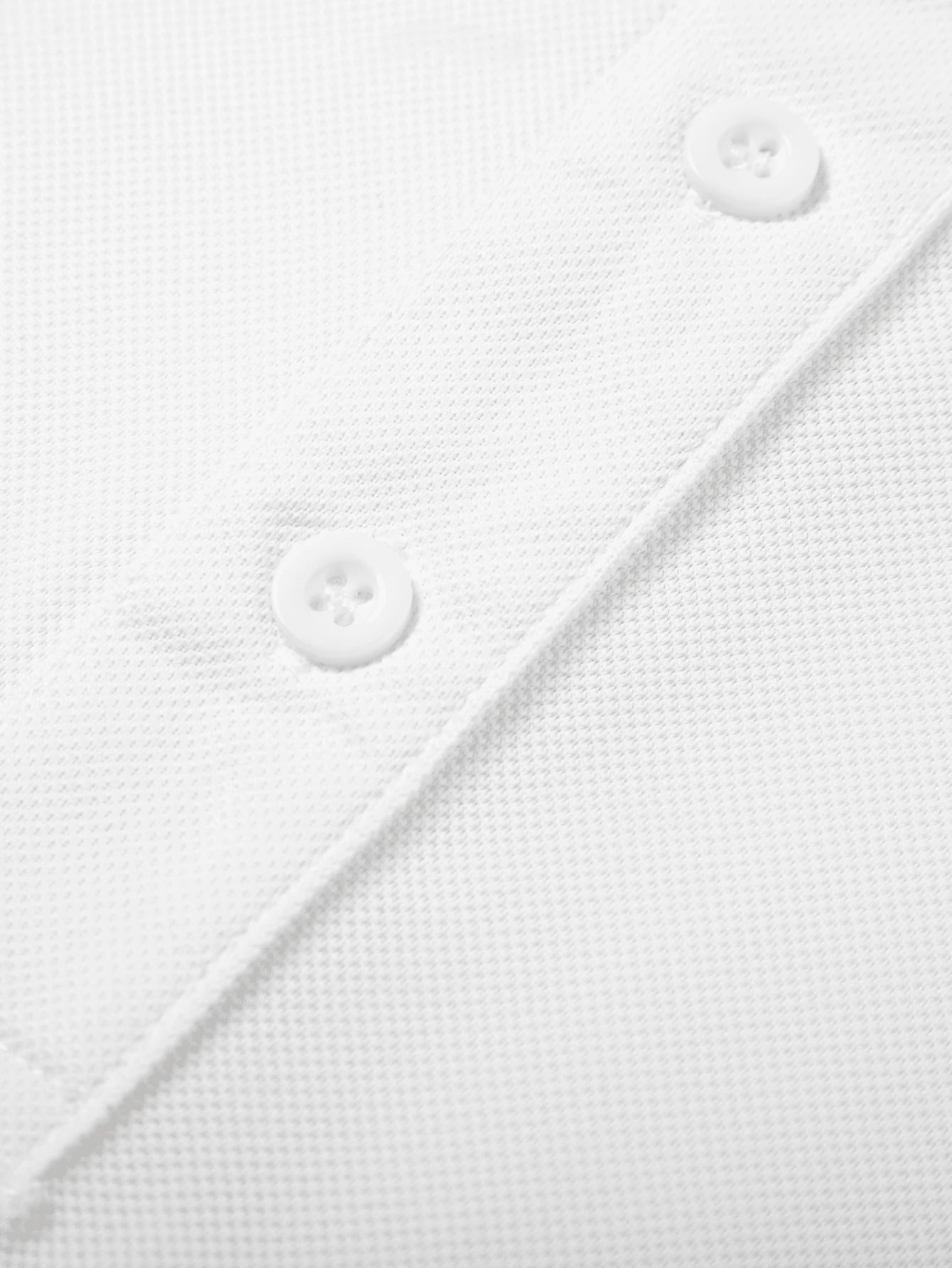 Men's Quick-Dry Thin Short Sleeve Polo Shirt White