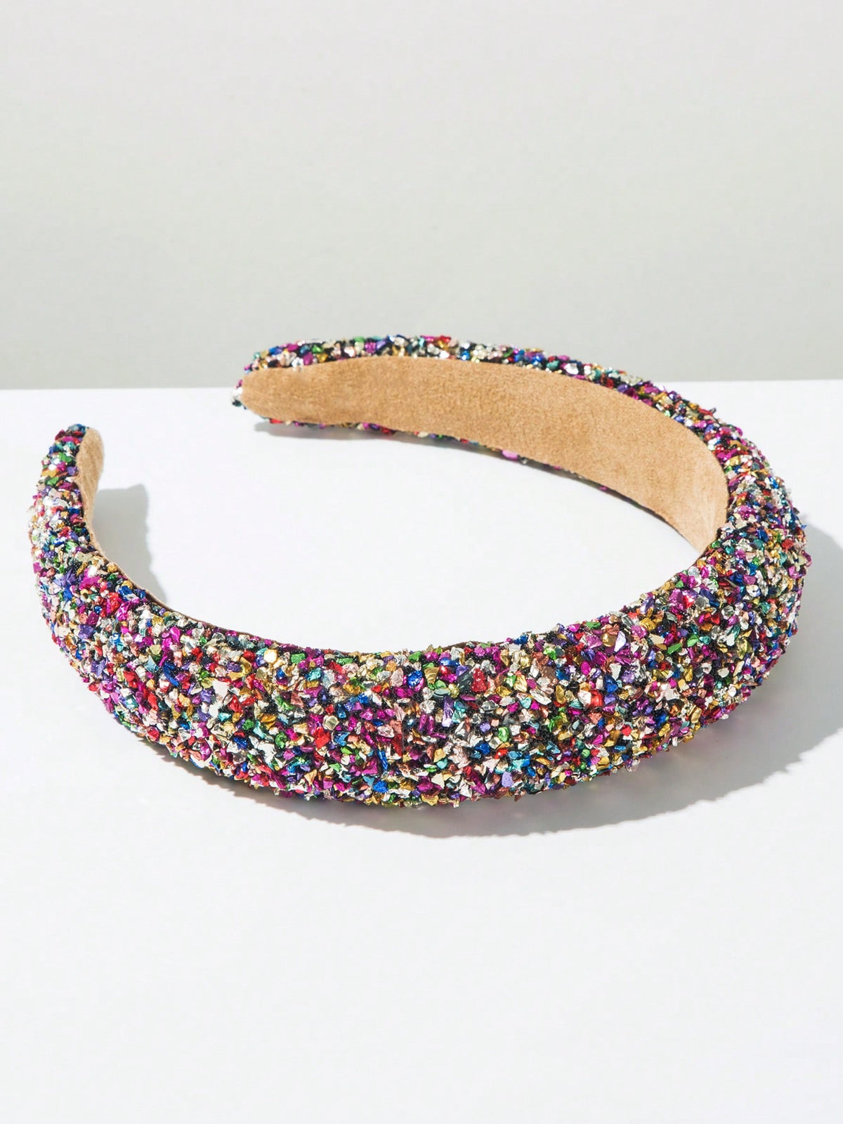 Women's Bohemian Colorful Rhinestone Padded Headband