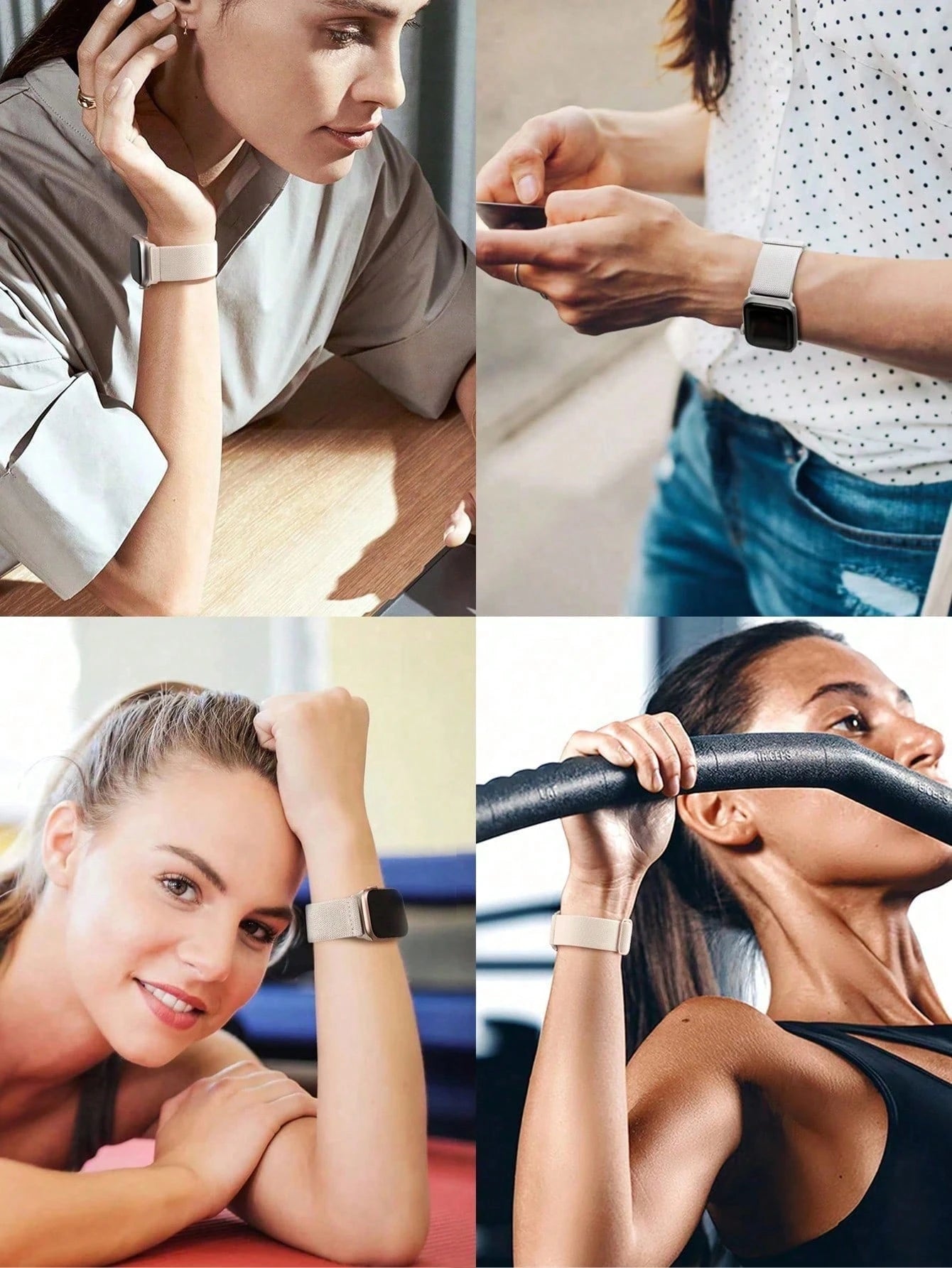 Stretchy Solo Loop Elastic Nylon Watch Band for Apple Watch