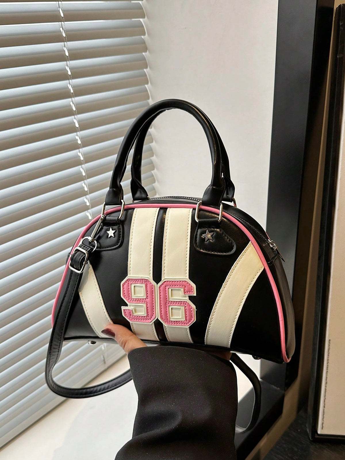 Women's Vintage Y2K Sport Bowling Shoulder Bag