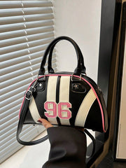Women's Vintage Y2K Sport Bowling Shoulder Bag