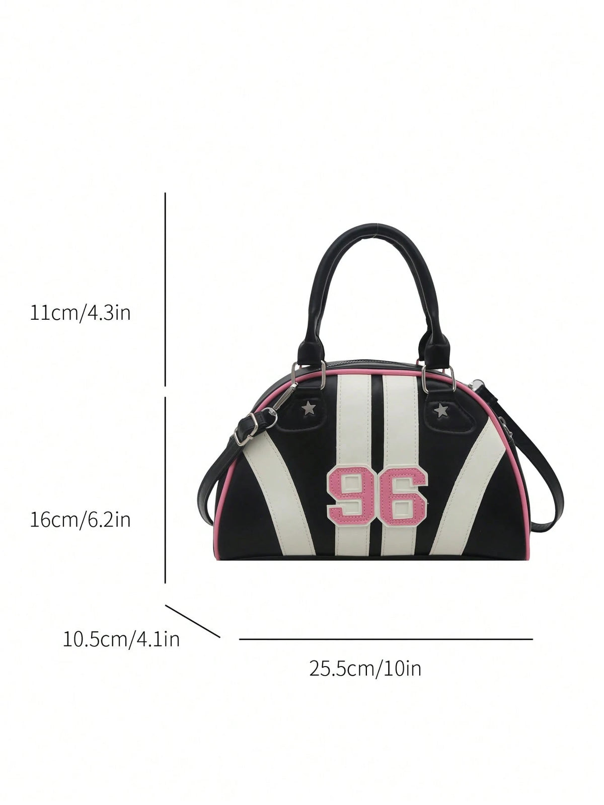Women's Vintage Y2K Sport Bowling Shoulder Bag