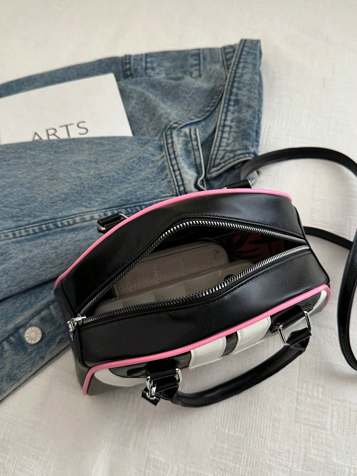 Women's Vintage Y2K Sport Bowling Shoulder Bag
