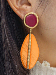 Women's Bohemian Geometric Resin Eardrop Earring Set