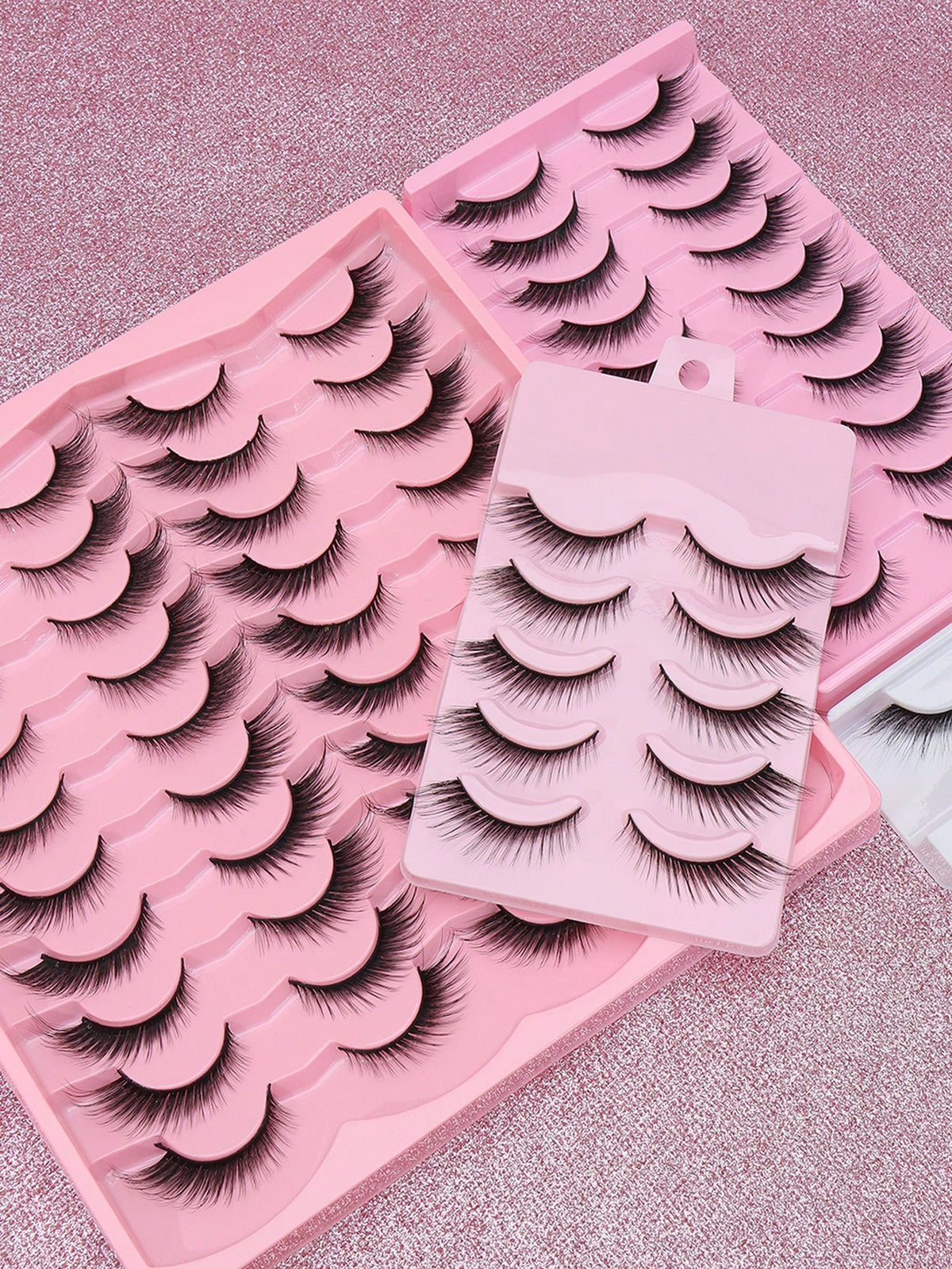 Women's Natural Fluffy Soft 3D False Eyelash Set