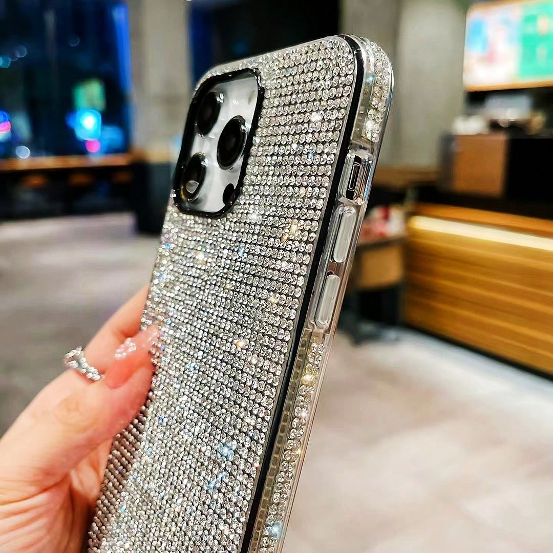 Women's Luxury Super Shiny 3D Rhinestone Phone Case