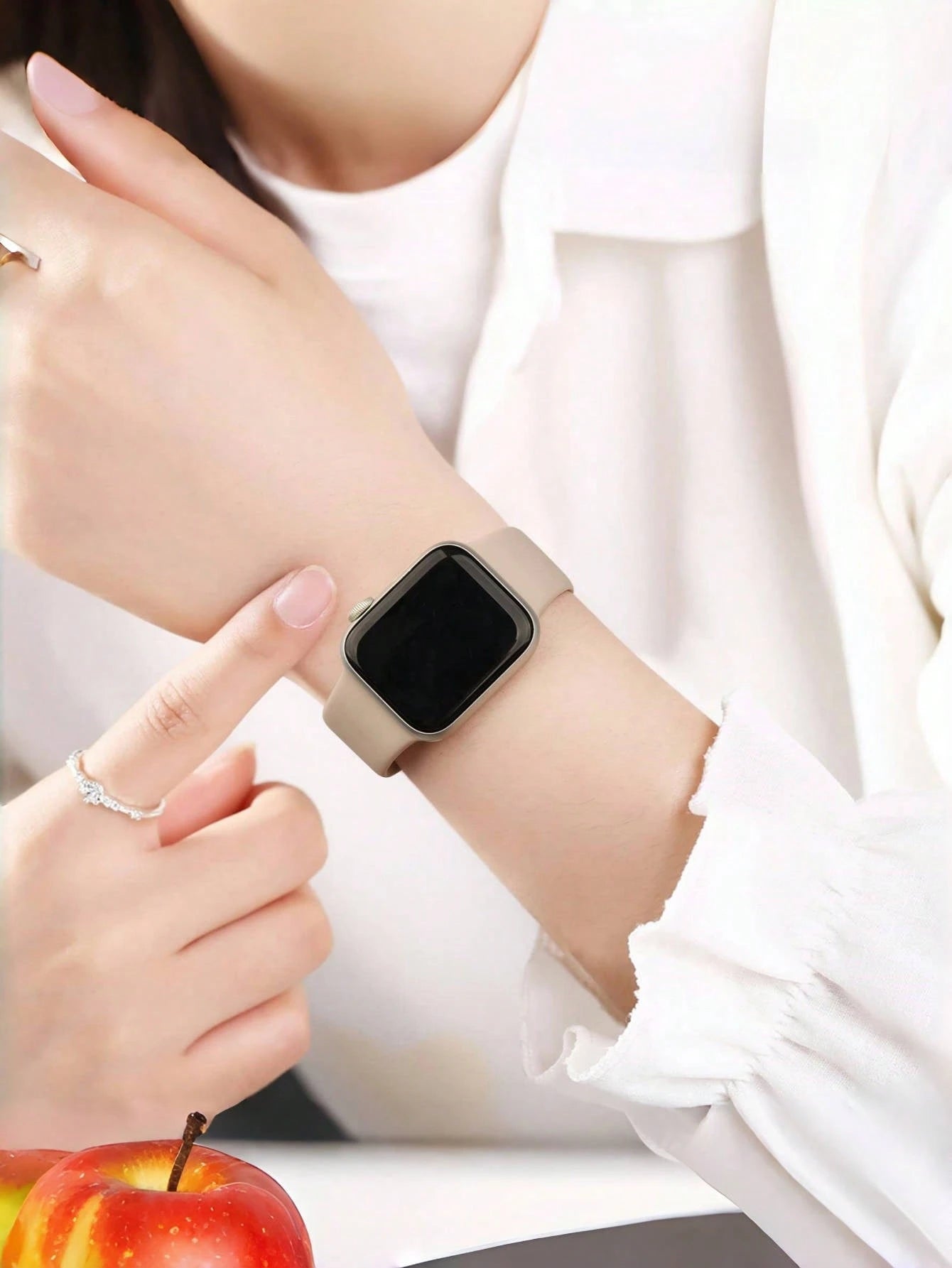 6-Pack Silicone Sport Watch Band for Apple Watch
