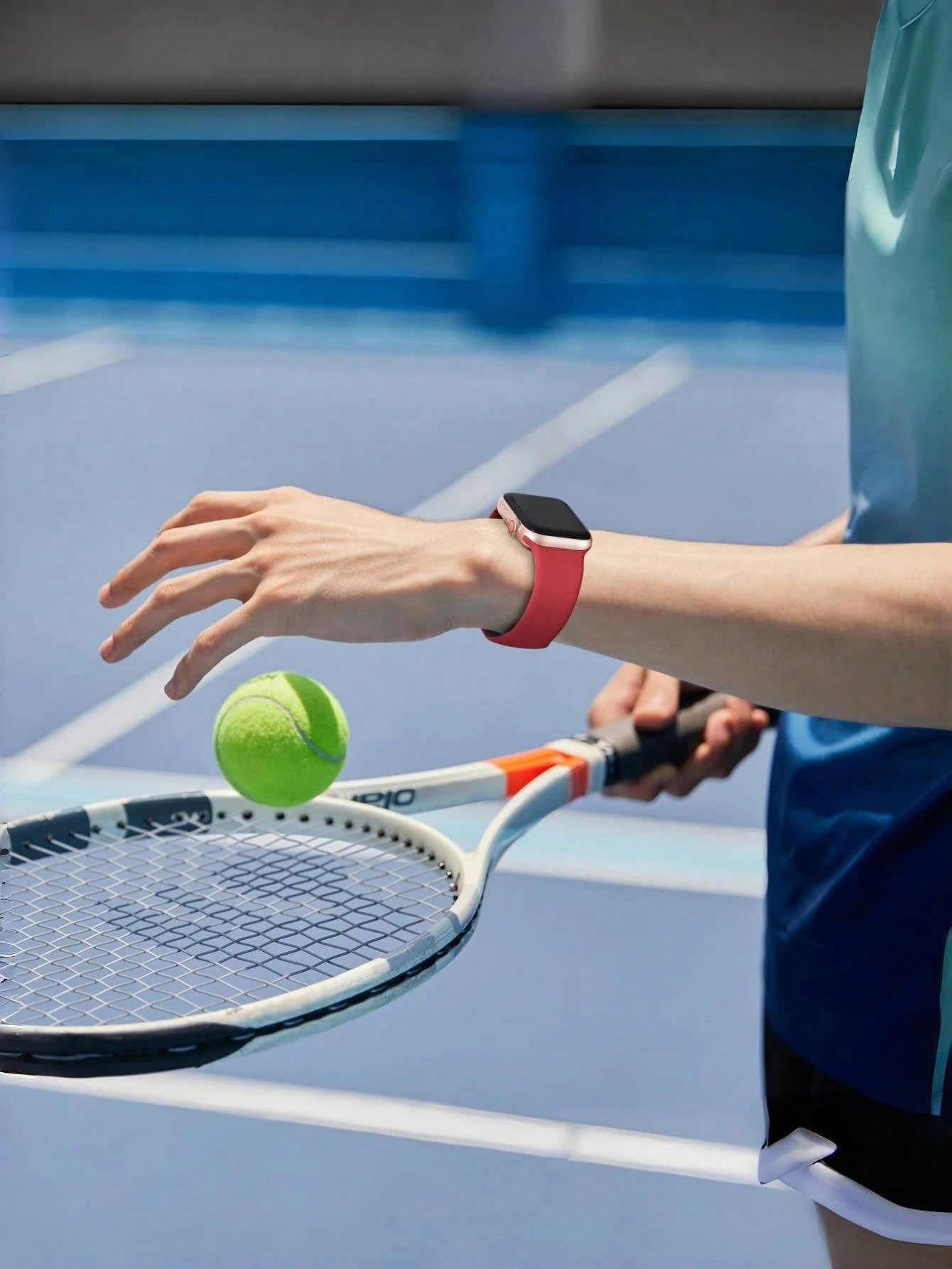 6-Pack Silicone Sport Watch Band for Apple Watch
