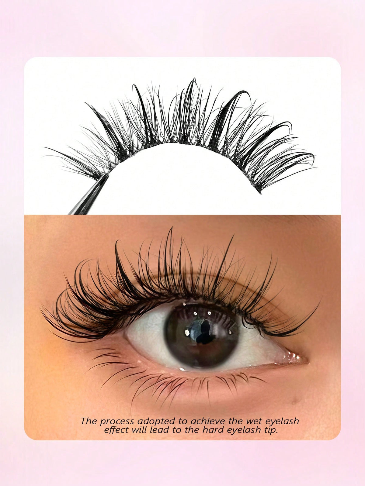 Women's Manga Wispy Wet Look Faux Mink Eyelash Set