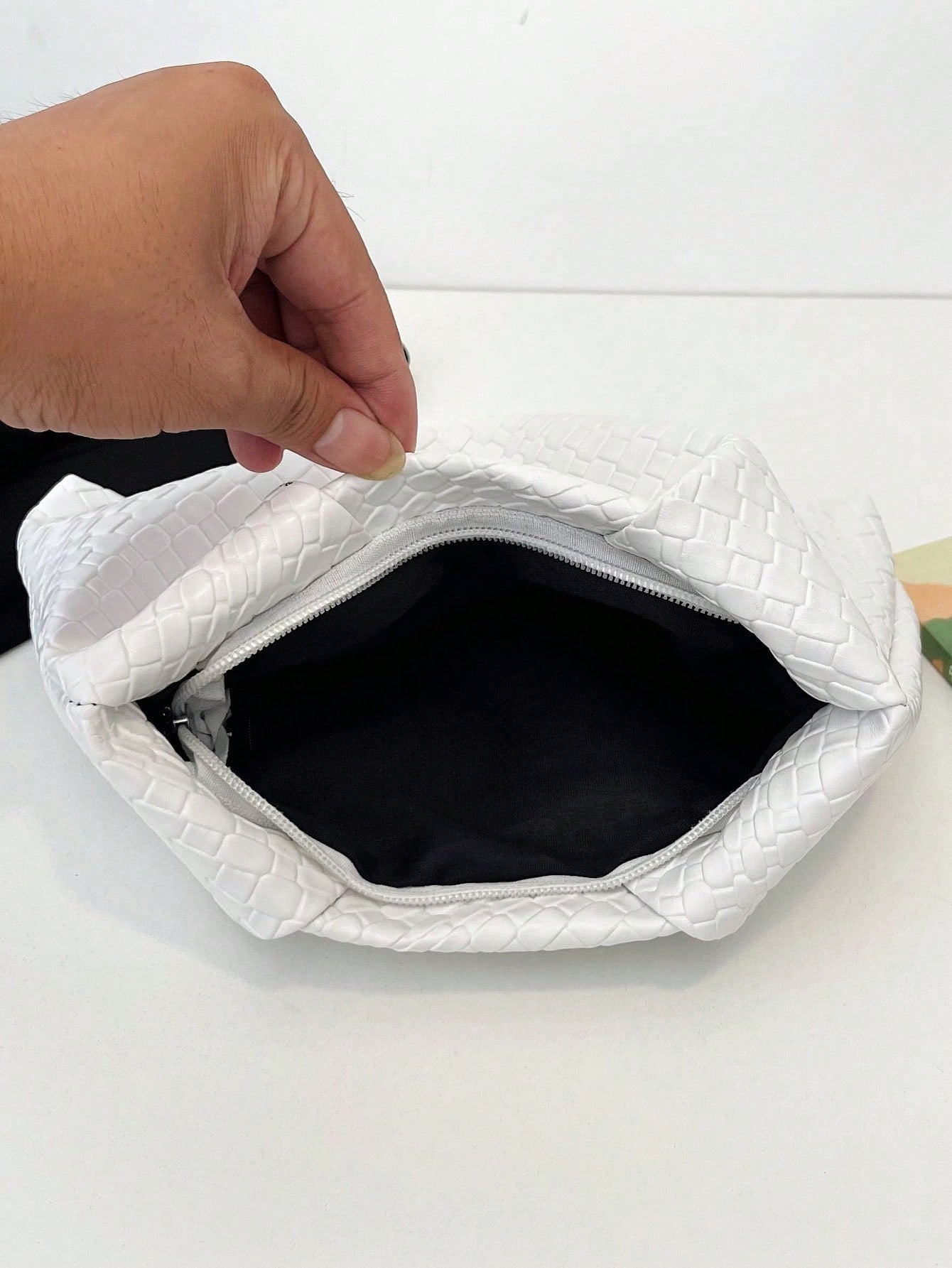 Women's Elegant Pleated Ruched Cloud Envelope Clutch Bag