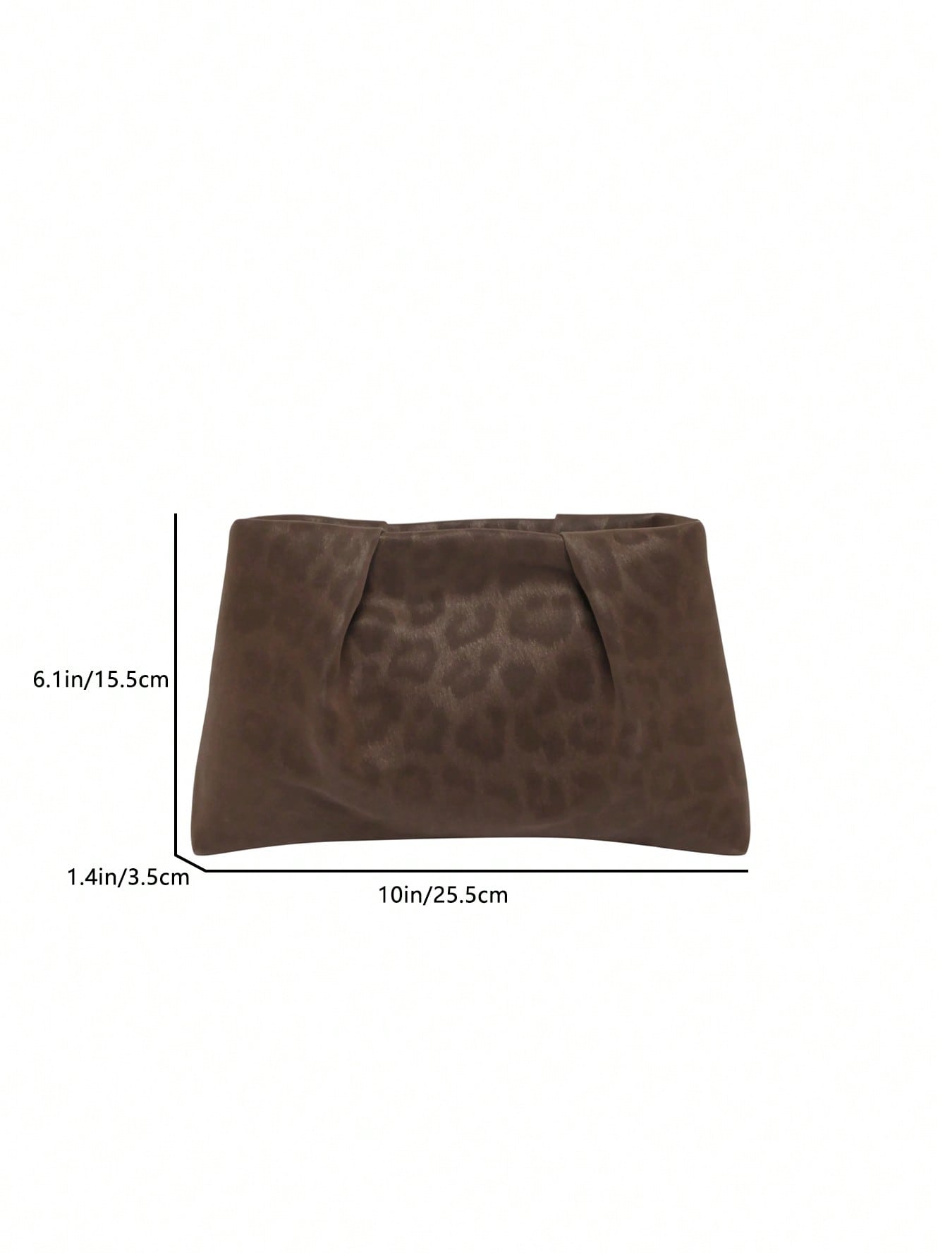 Women's Fashion Pleated Cloud Clutch Cosmetic Bag