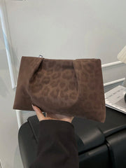 Women's Fashion Pleated Cloud Clutch Cosmetic Bag