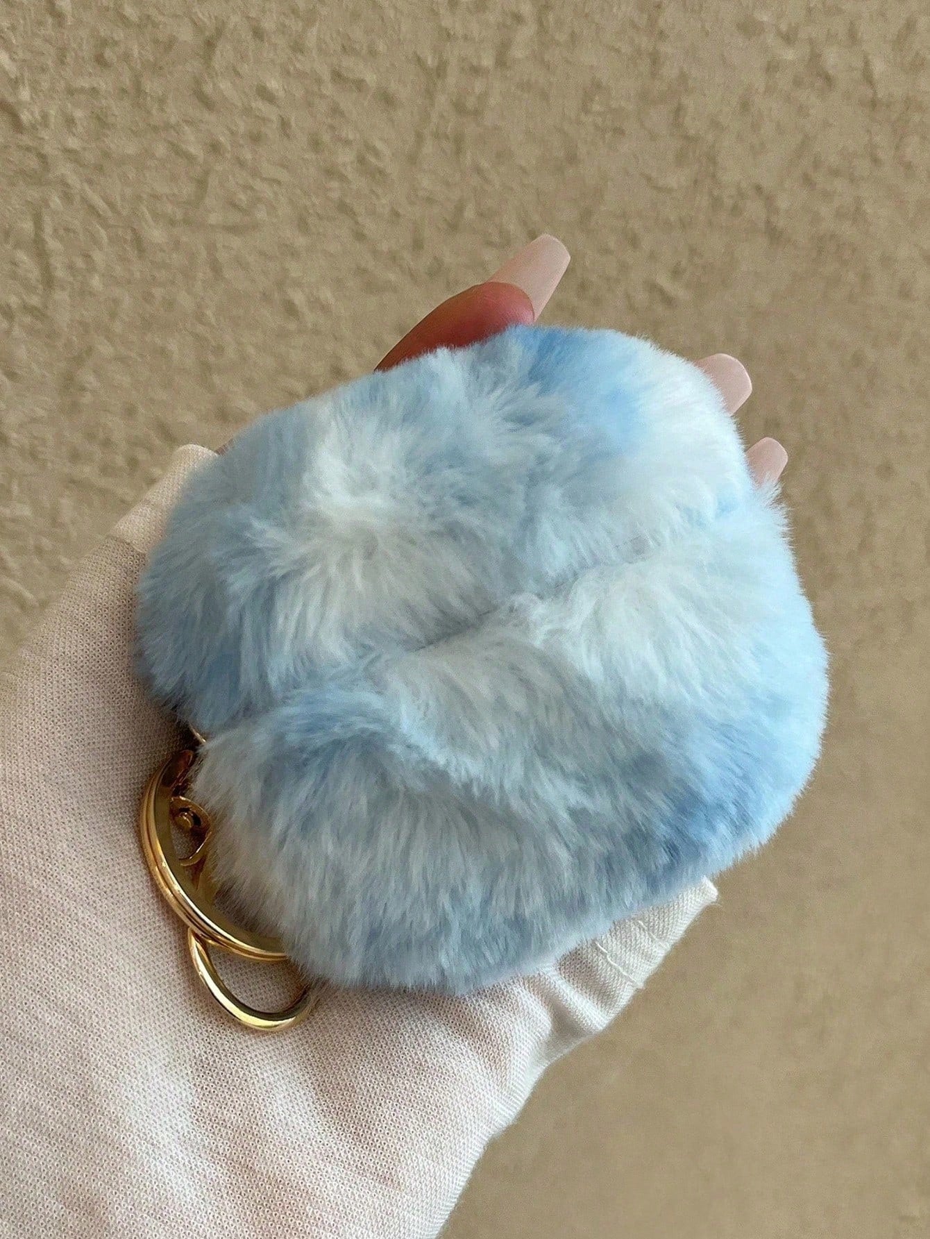 Cute Ombre Plush Earphone Case for AirPods