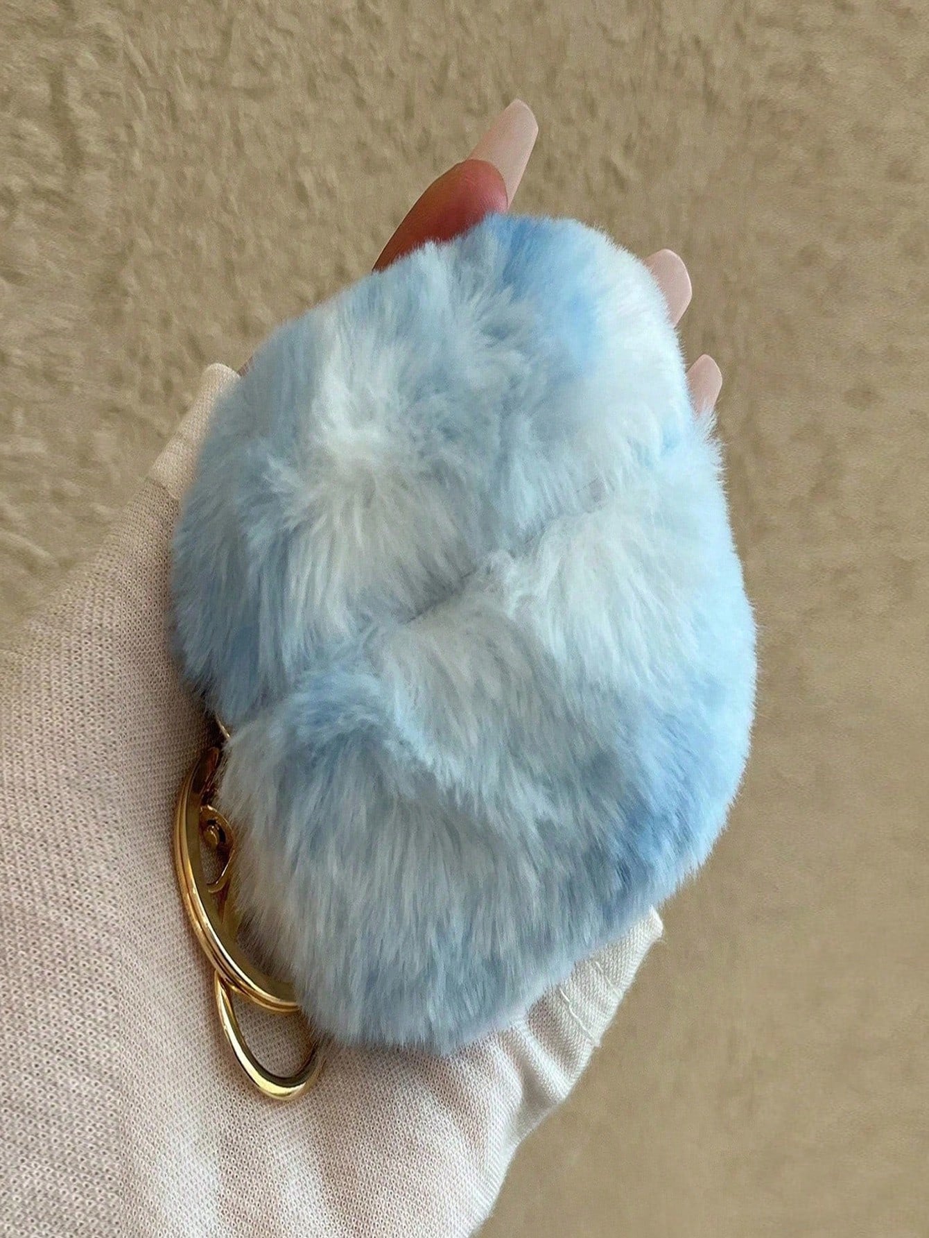 Cute Ombre Plush Earphone Case for AirPods