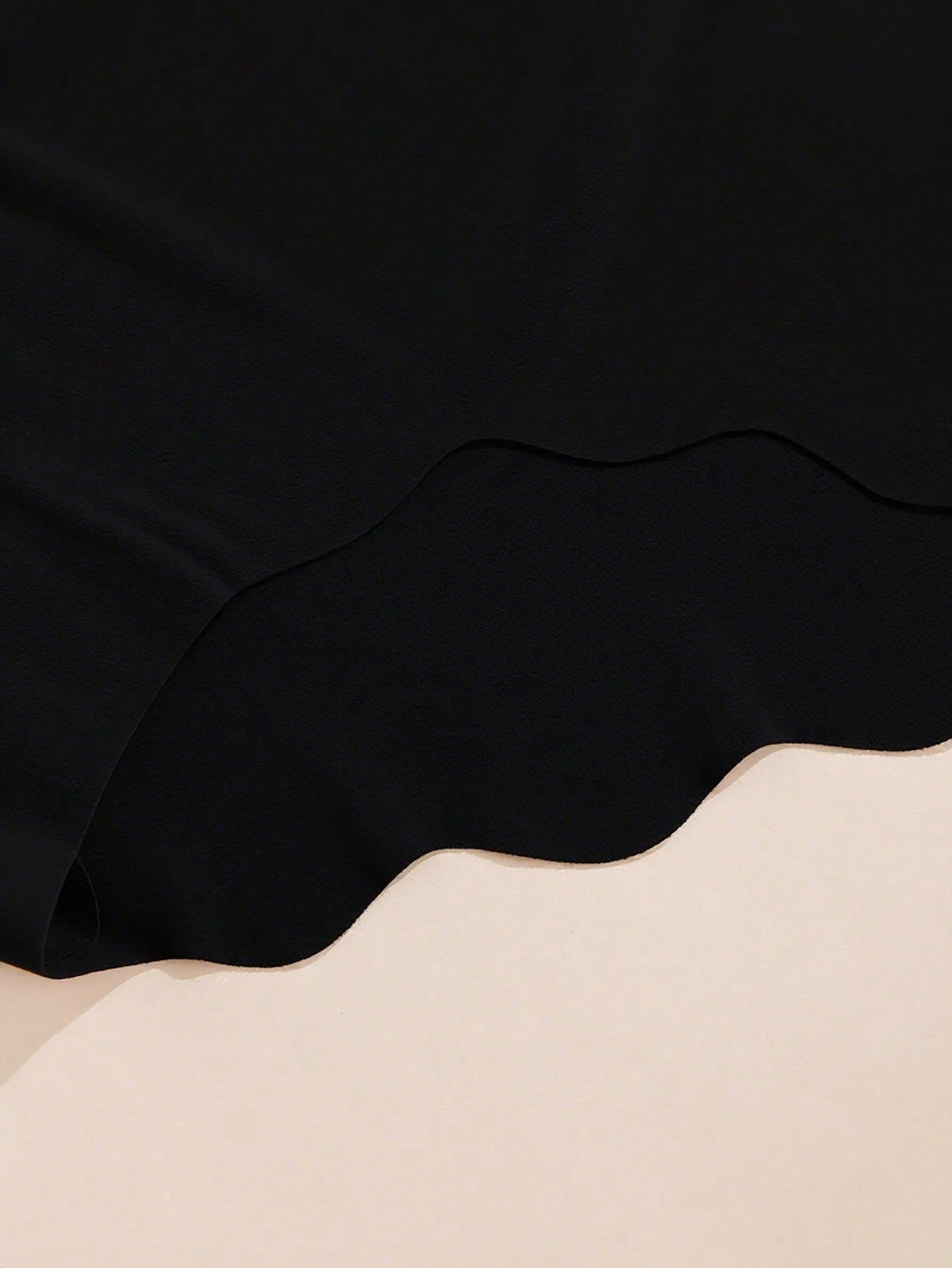 Women's Seamless Ice Silk Scalloped Trim Panties Set