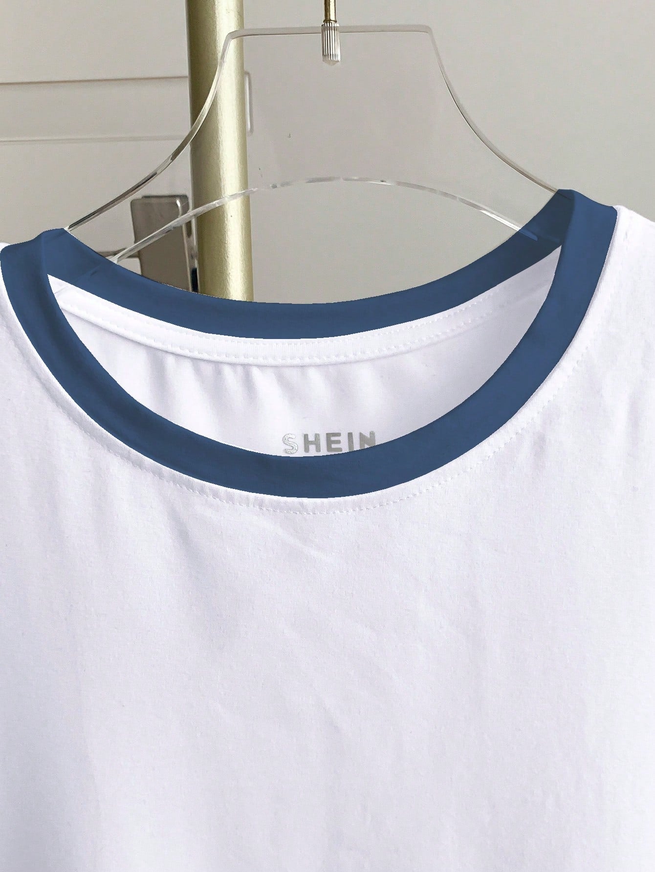 Resyla Women's Short Sleeve T-Shirt Creative Puppy Print Colorblock