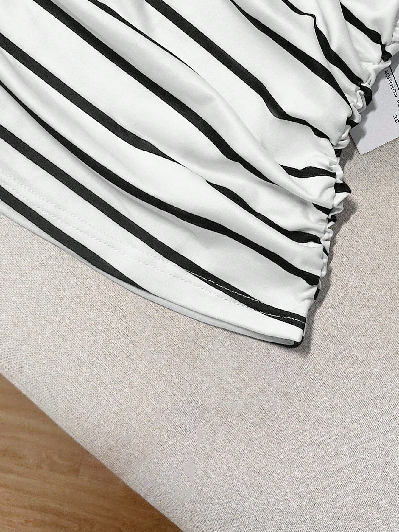 Women's Casual Striped Colorblock Polo Collar Long Sleeve T-Shirt