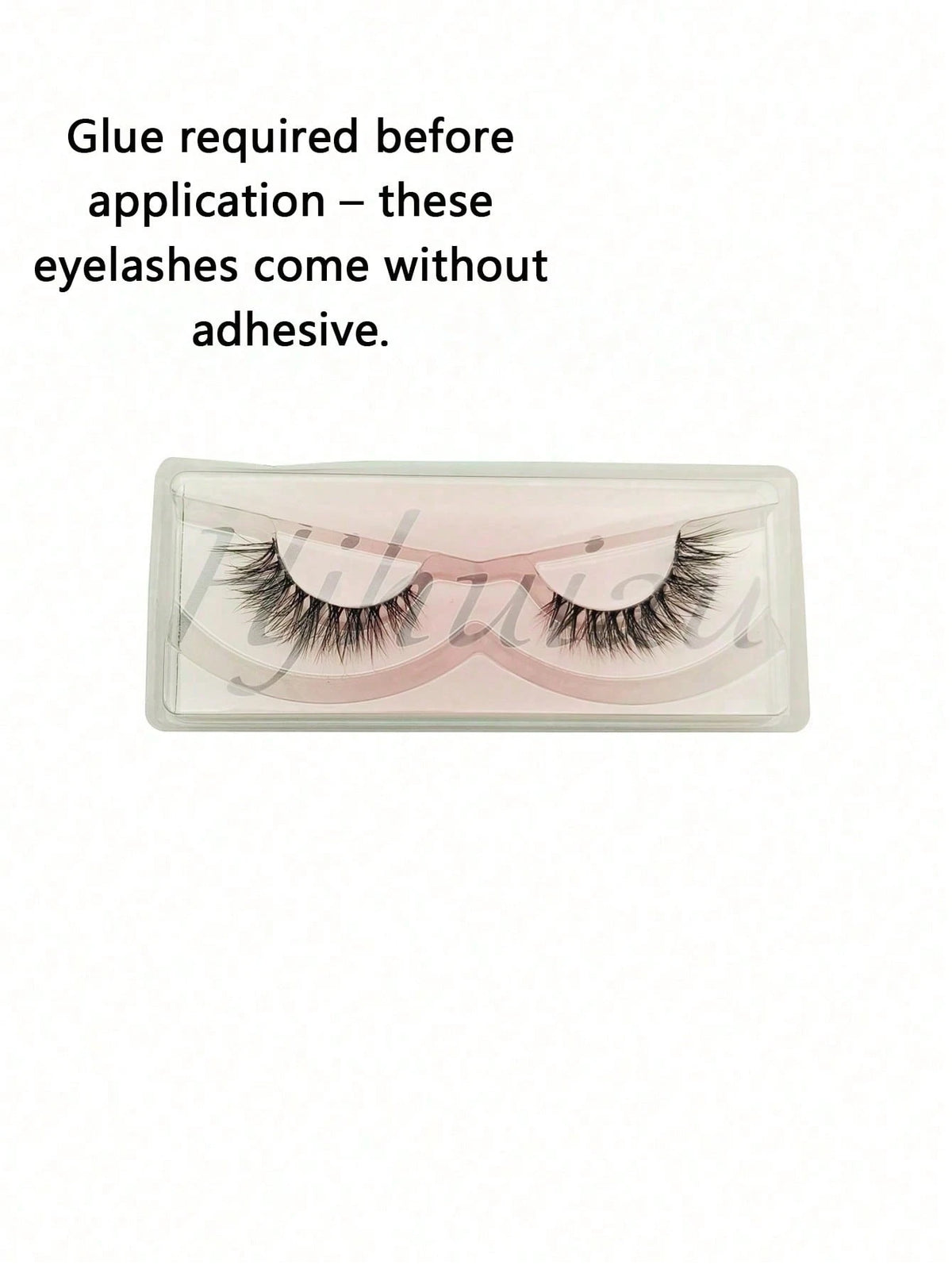 Women's Natural Doll Eye Pre Adhesive False Eyelash Set
