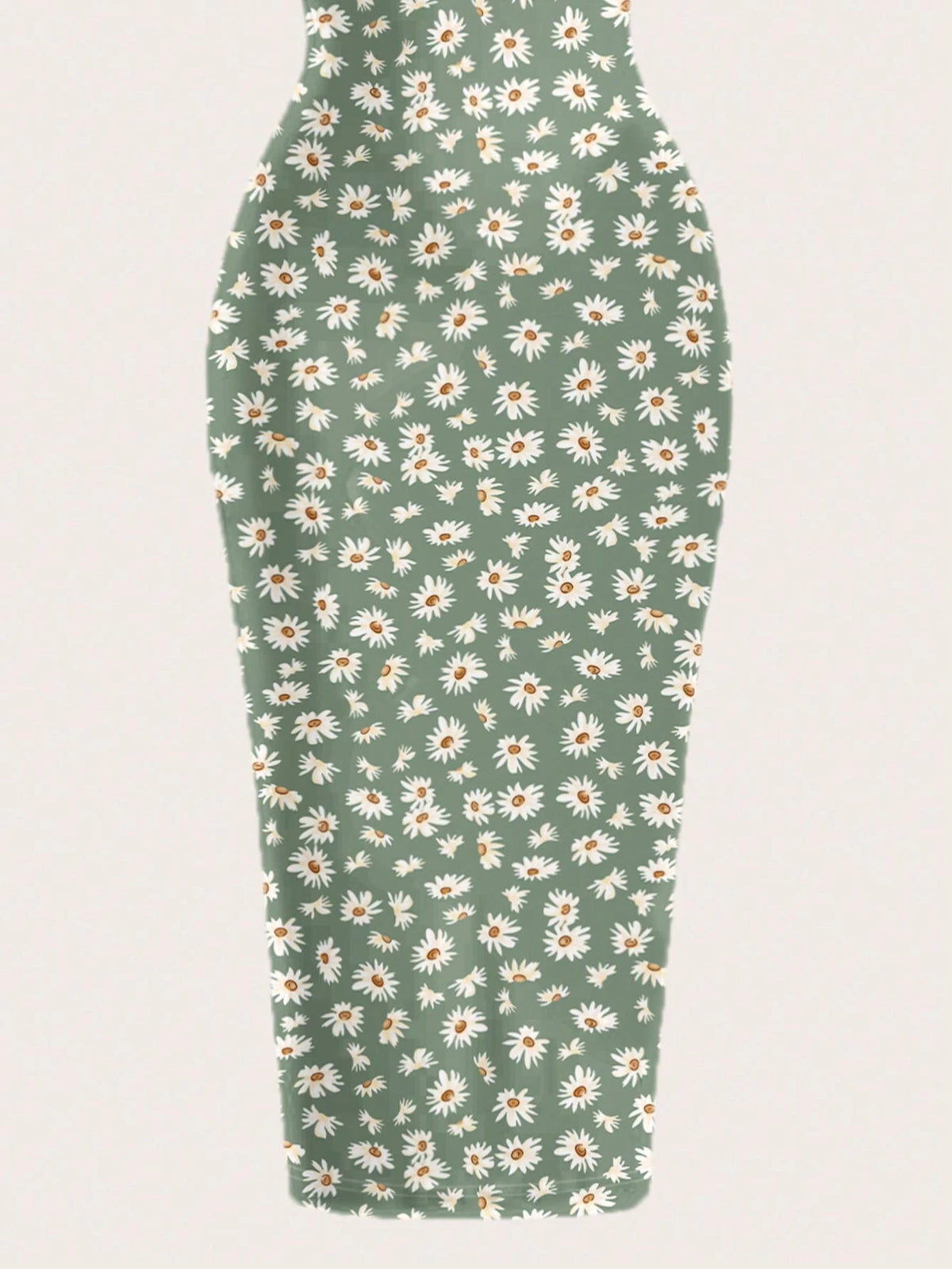 Women's Bohemian Daisy Print Cami Midi Dress