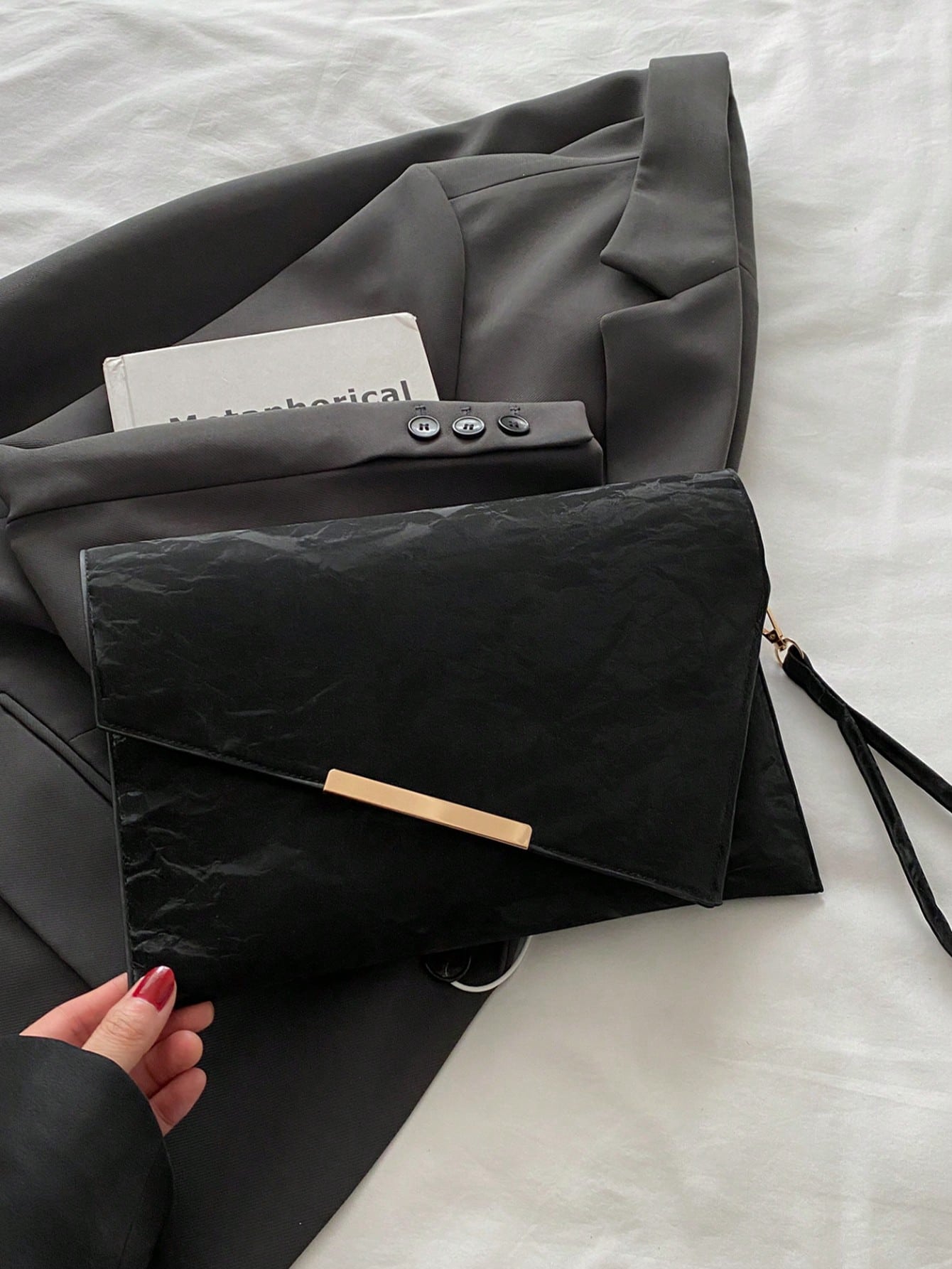 Women's Elegant Niche Design Envelope Clutch Bag