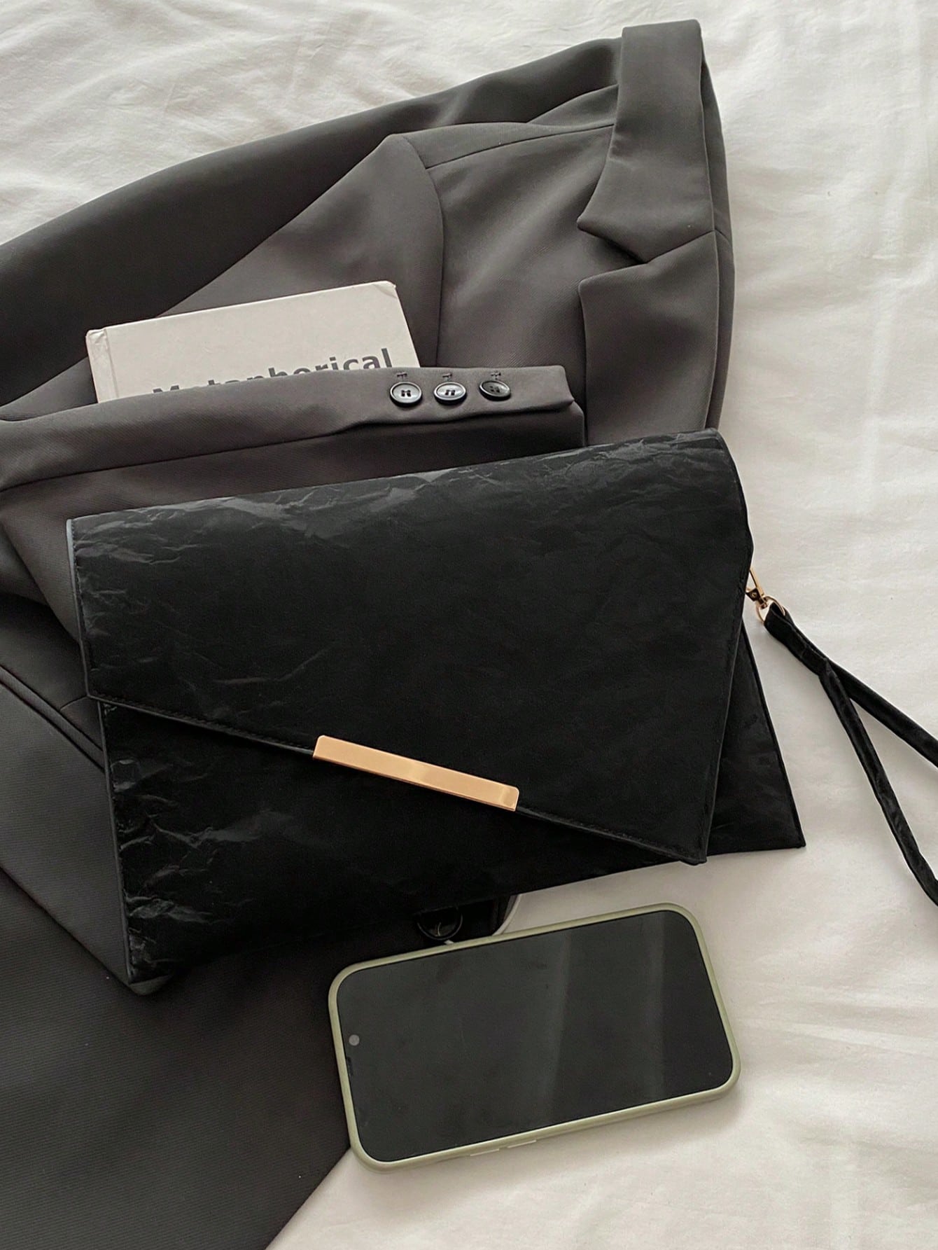 Women's Elegant Niche Design Envelope Clutch Bag