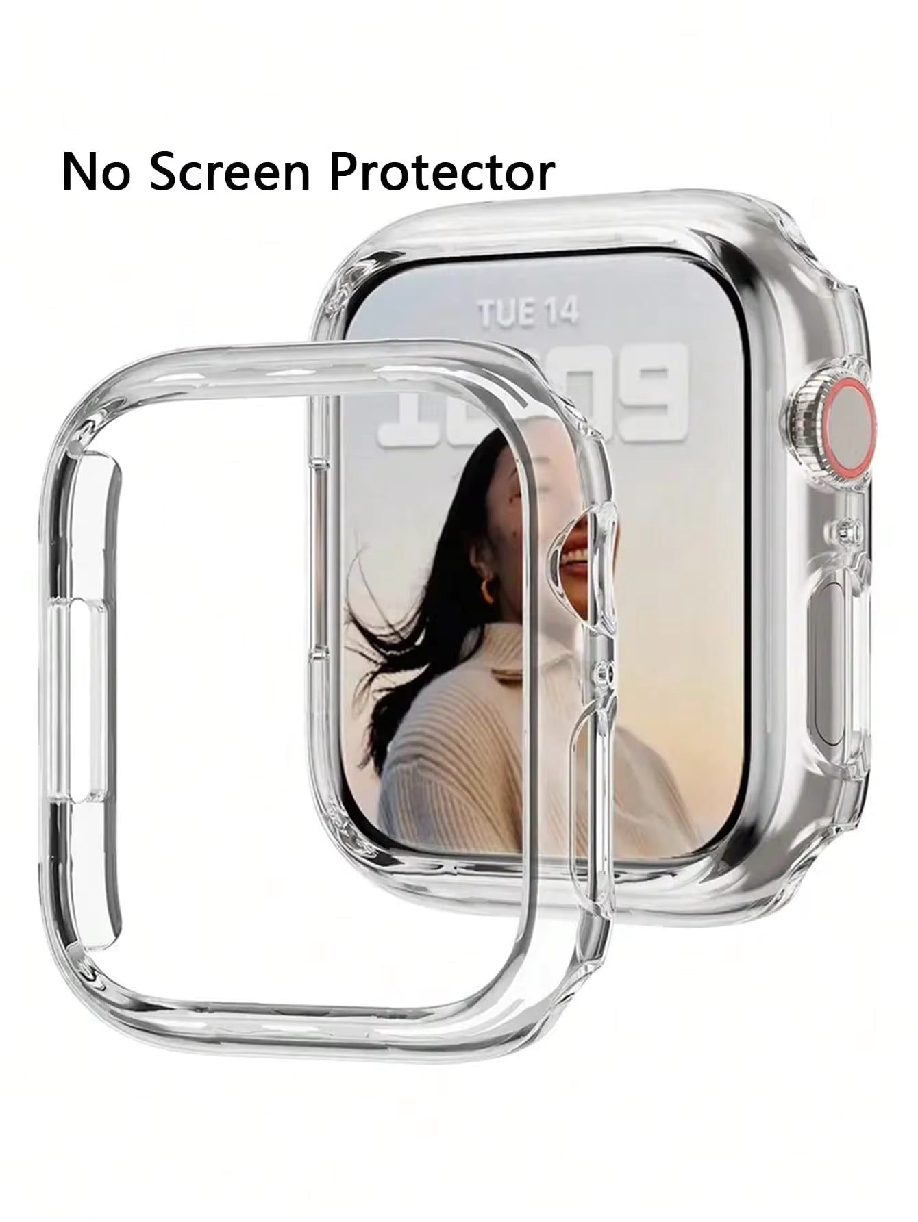 Shockproof PC Protective Case for Apple Watch