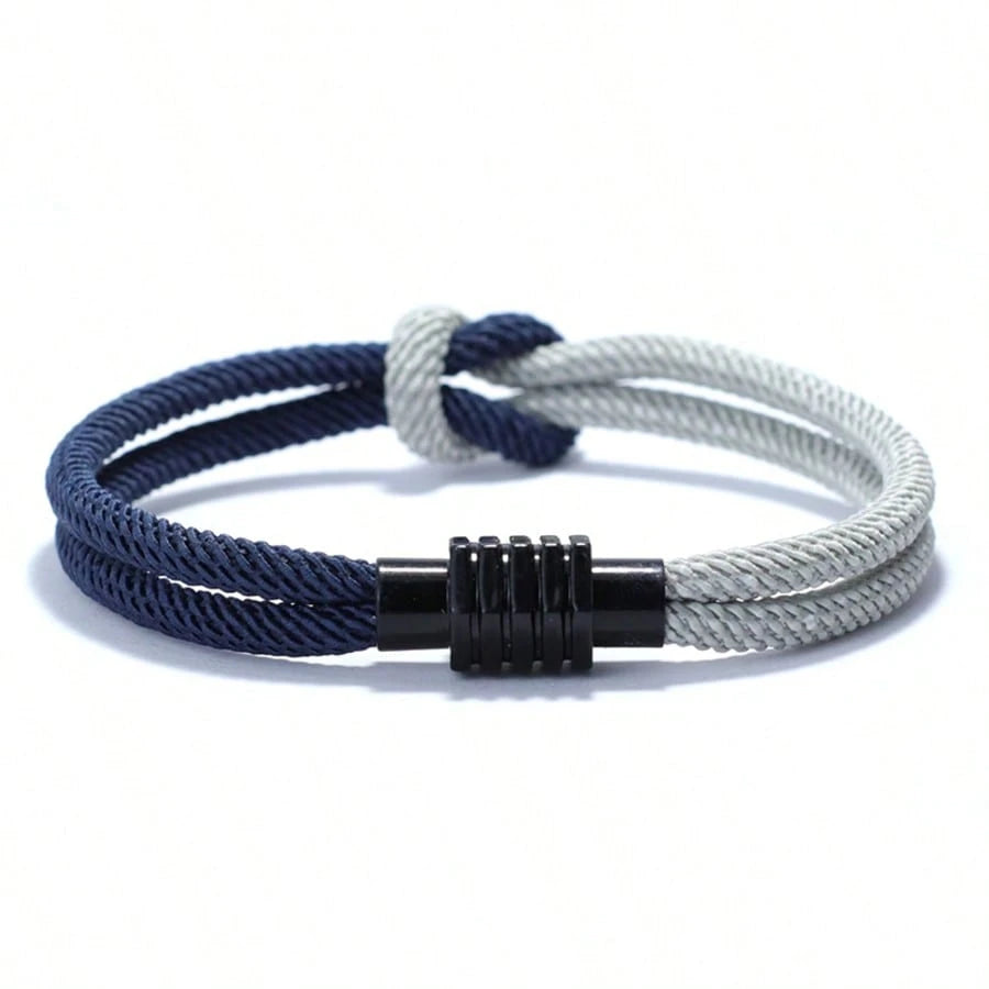 Men's Rope Bracelet Infinity Knot Multicolor