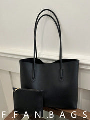 Women's Elegant Crocodile Pattern Double Handle Handbag