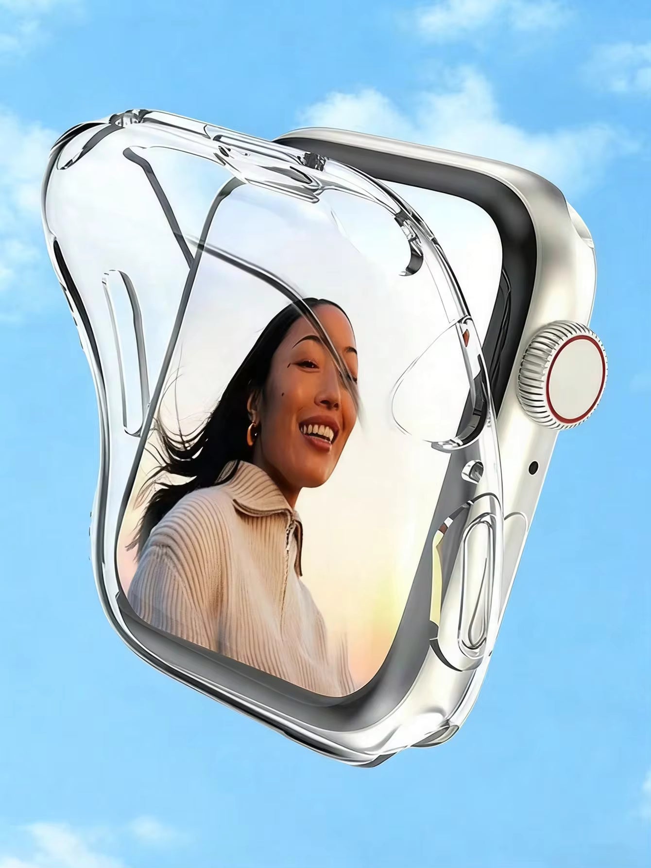 Shockproof PC Protective Case for Apple Watch