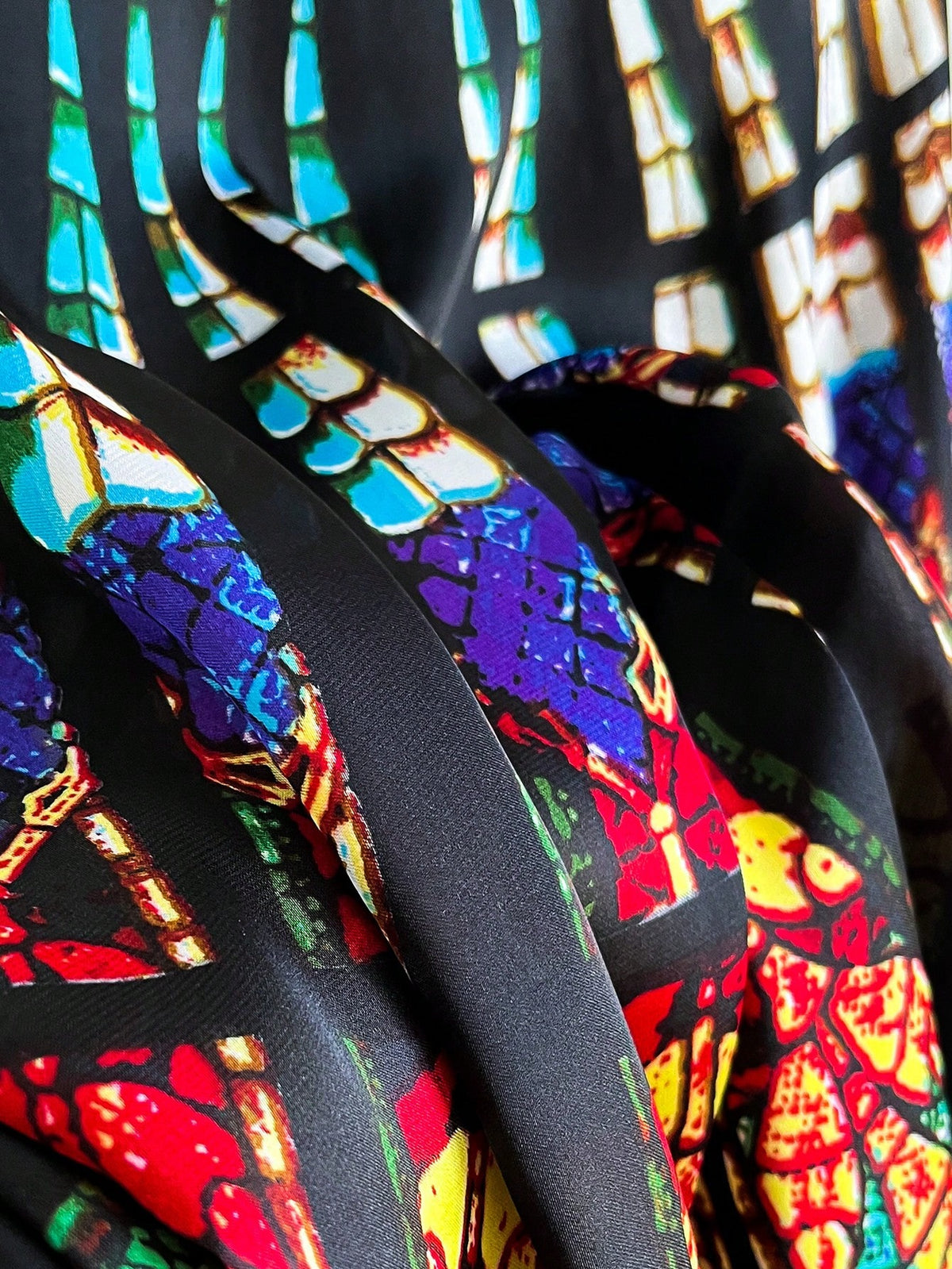 Women's Bohemian Paisley Print Chiffon Shawl Scarf