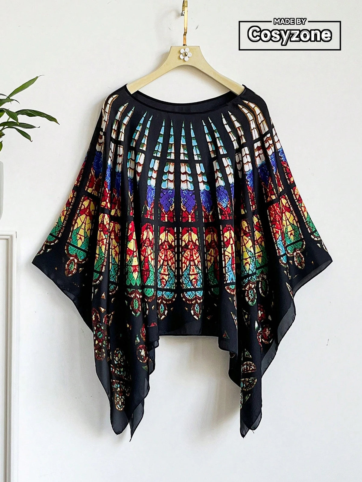 Women's Bohemian Paisley Print Chiffon Shawl Scarf