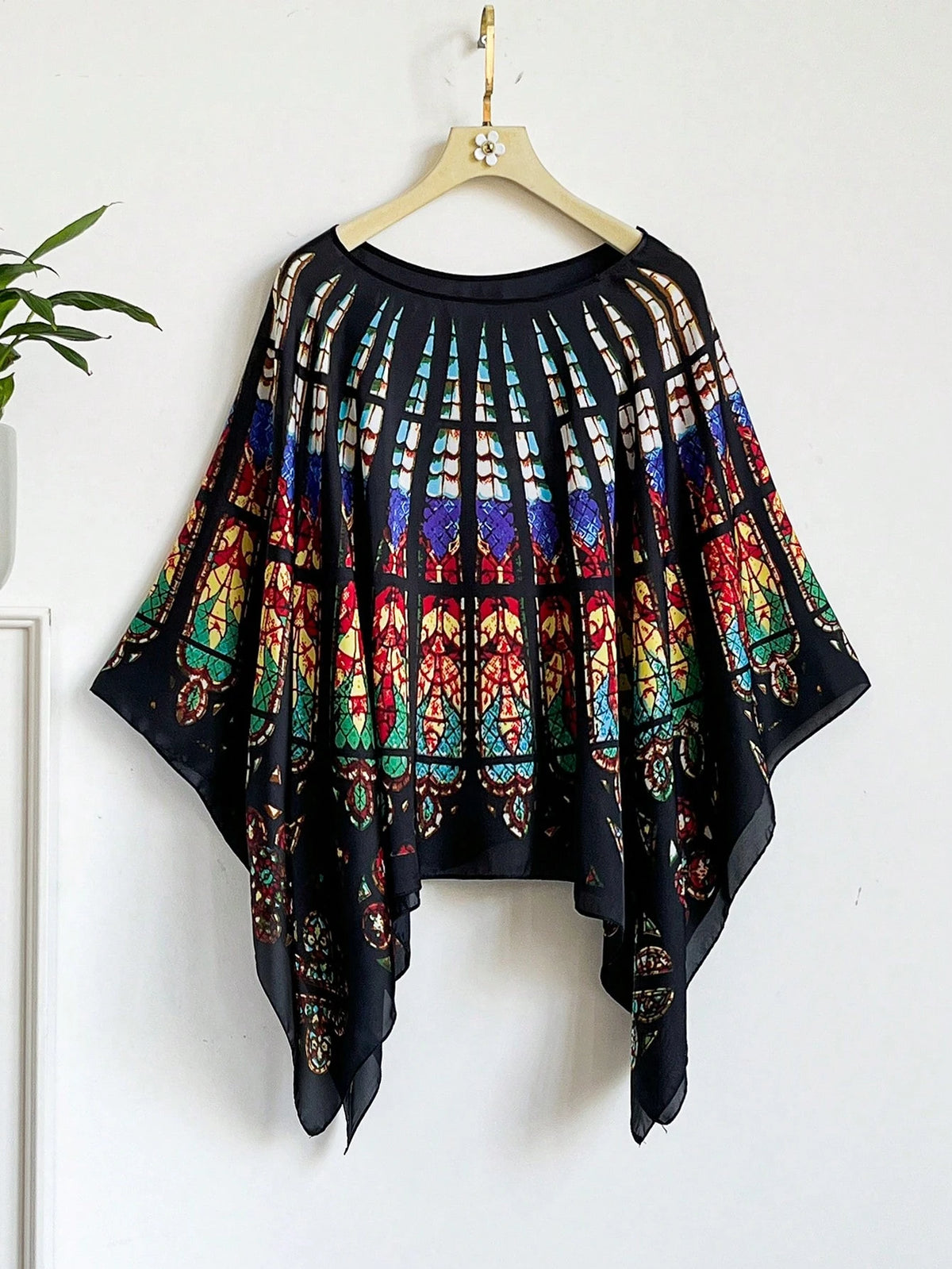 Women's Bohemian Paisley Print Chiffon Shawl Scarf